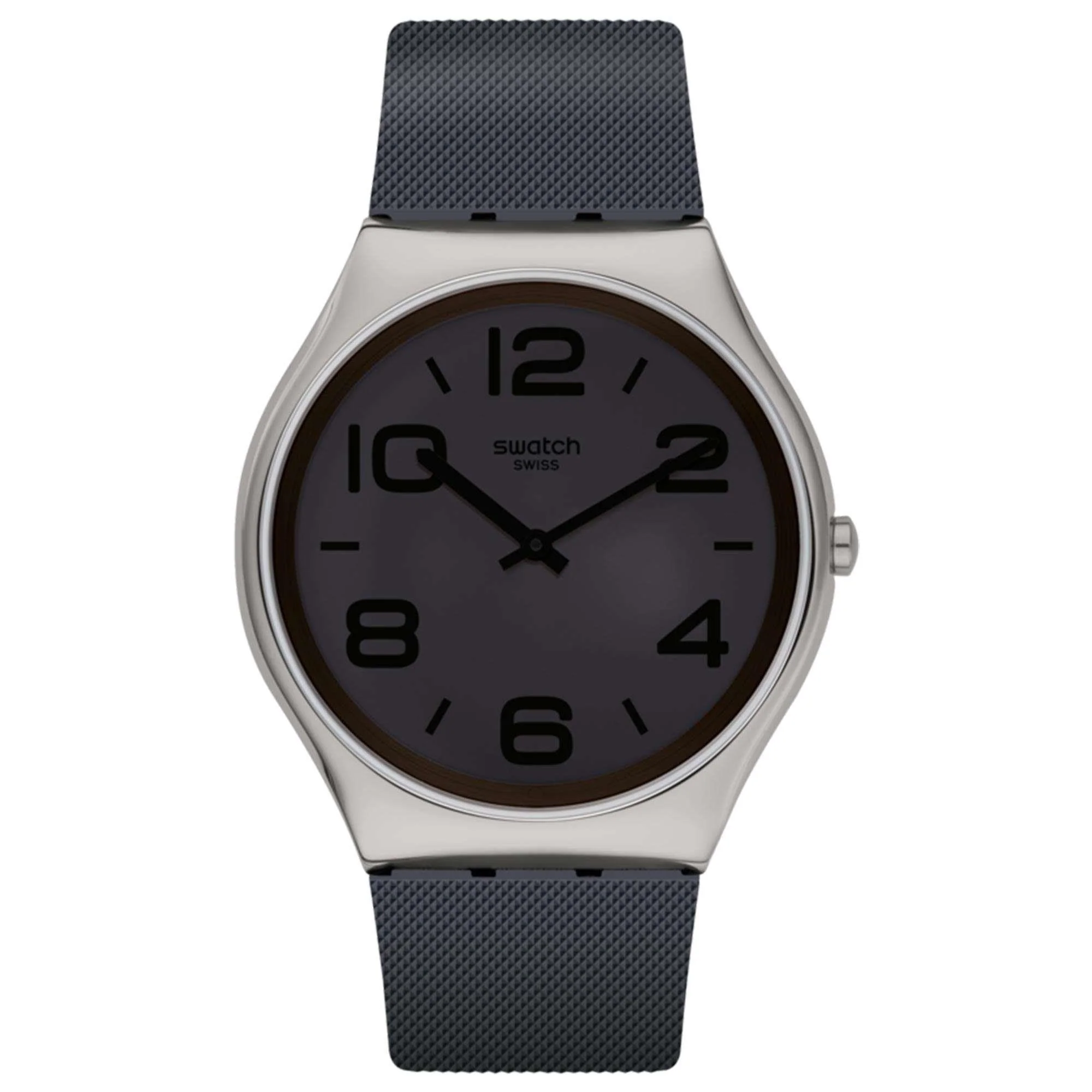 Swatch Day Trick Quartz Grey Dial Rubber Strap Unisex Watch SS07S110 - Image 5