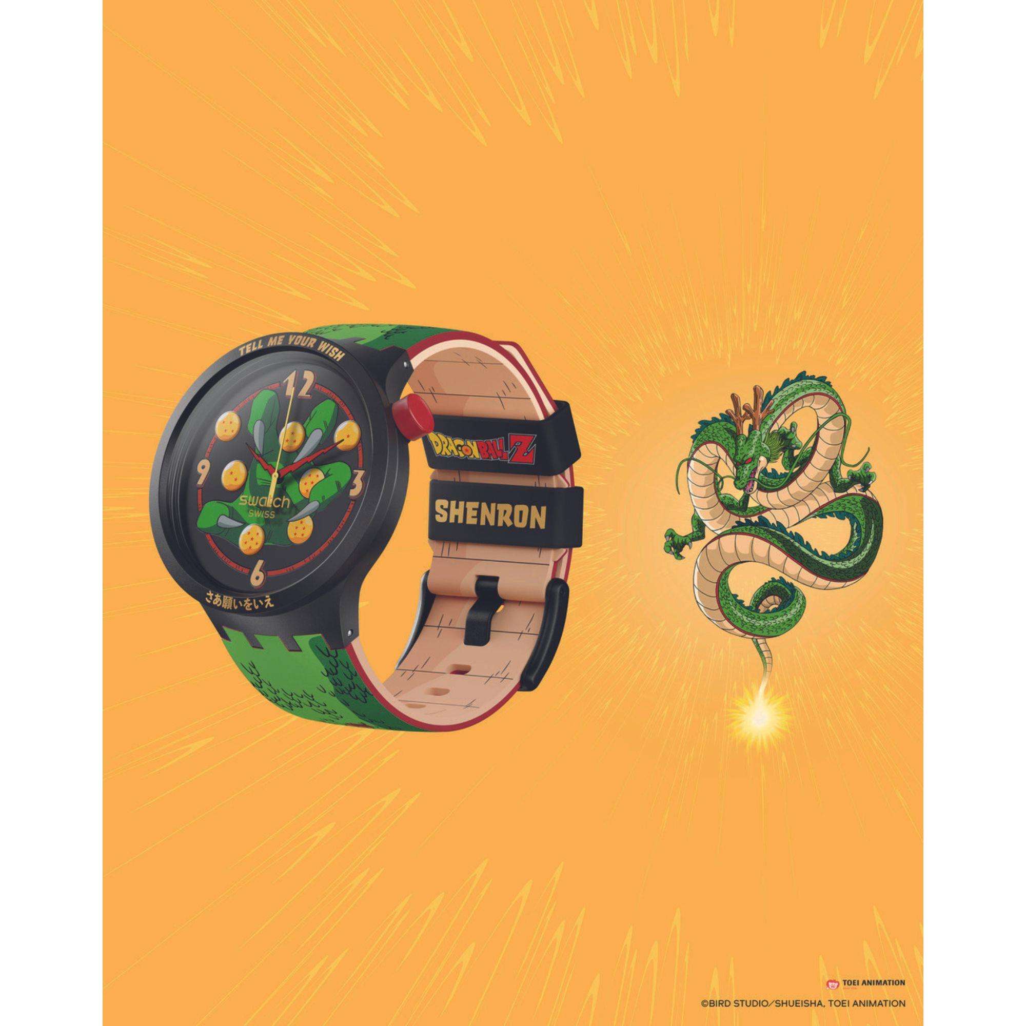 Swatch Dragon Ball Z Shenron Unisex Watch SB01Z102 - Image 5