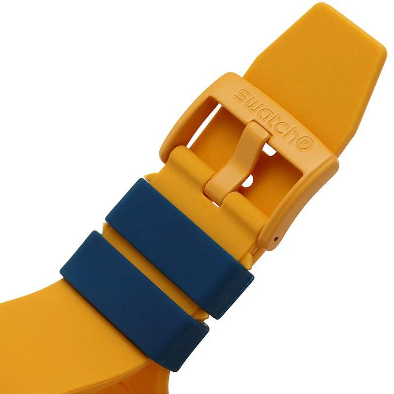 Swatch Fresh Orange Skeleton Dial & Orange Strap Unisex Watch SB01O101 - Image 11