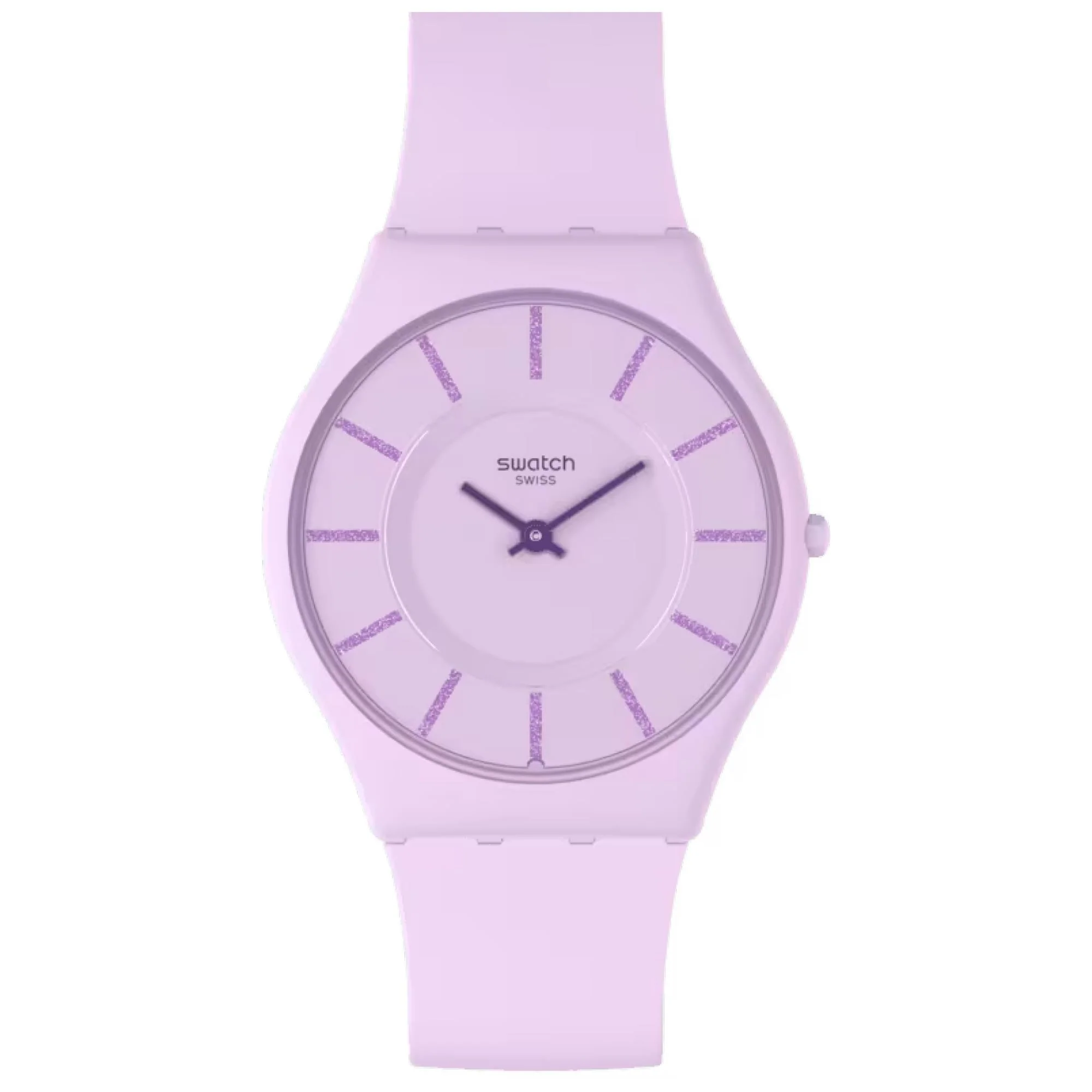 Swatch LA LA LILA Quartz Violet Ladies Watch SS08V107