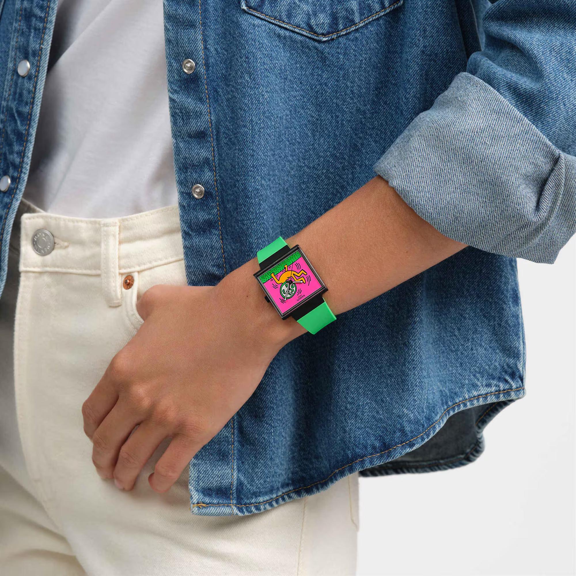 Swatch Break Free Breaks Off Pink Dial Silicone Strap Women’s Watch SO34Z102 - Image 7