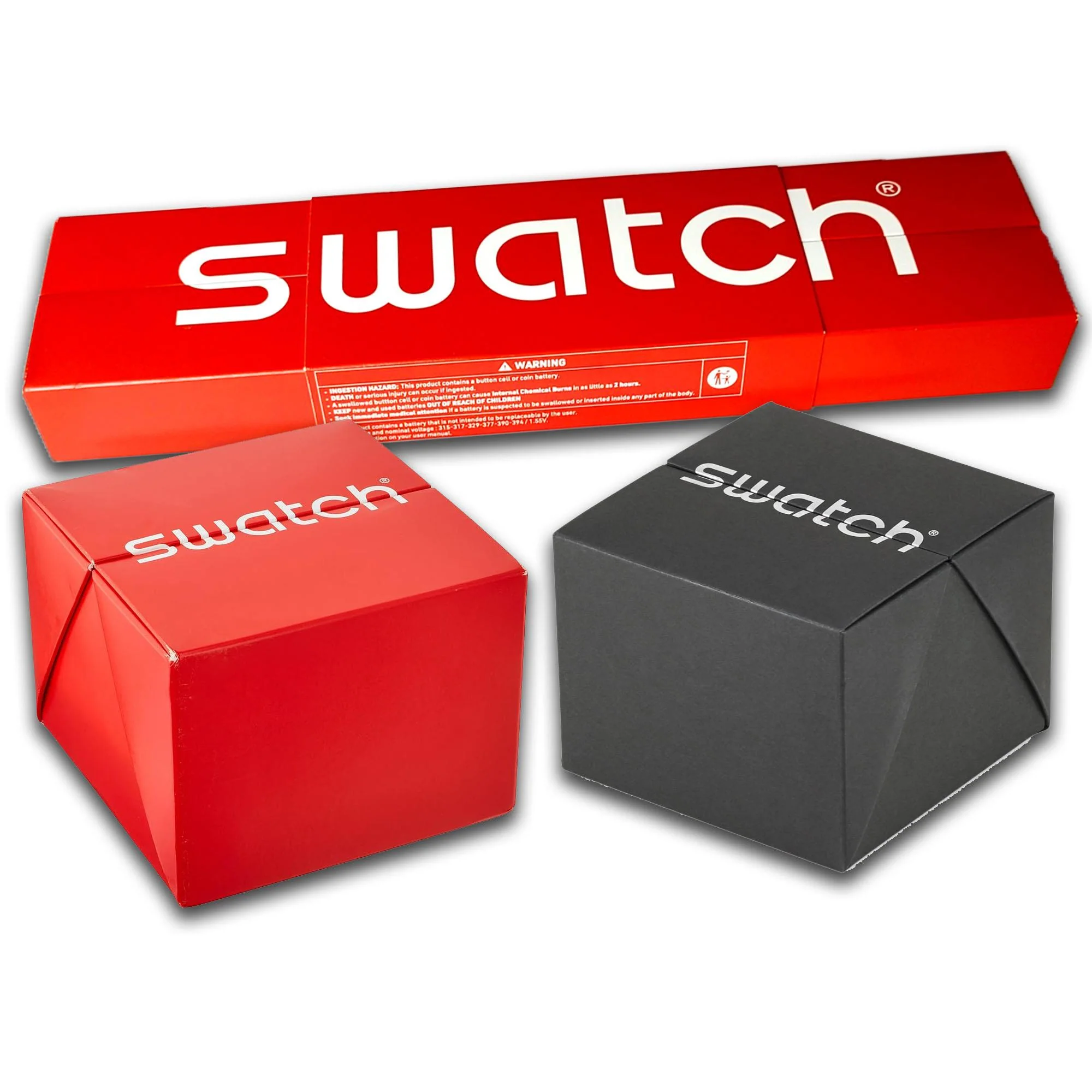 Swatch Originals Neon Emerald Chronograph Quartz Black Dial Silicone Strap Unisex Watch SUSG409 - Image 17