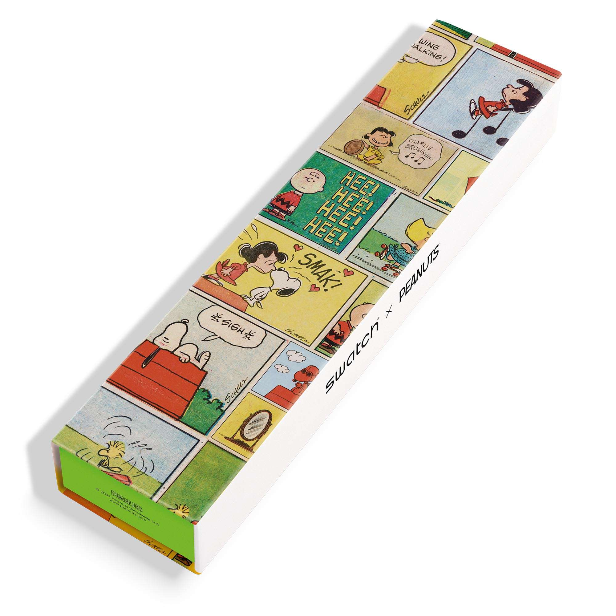 Swatch Peanuts Smak! Snoopy Multi-coloured Dial Silicone Strap Unisex Watch SO29Z108 - Image 7
