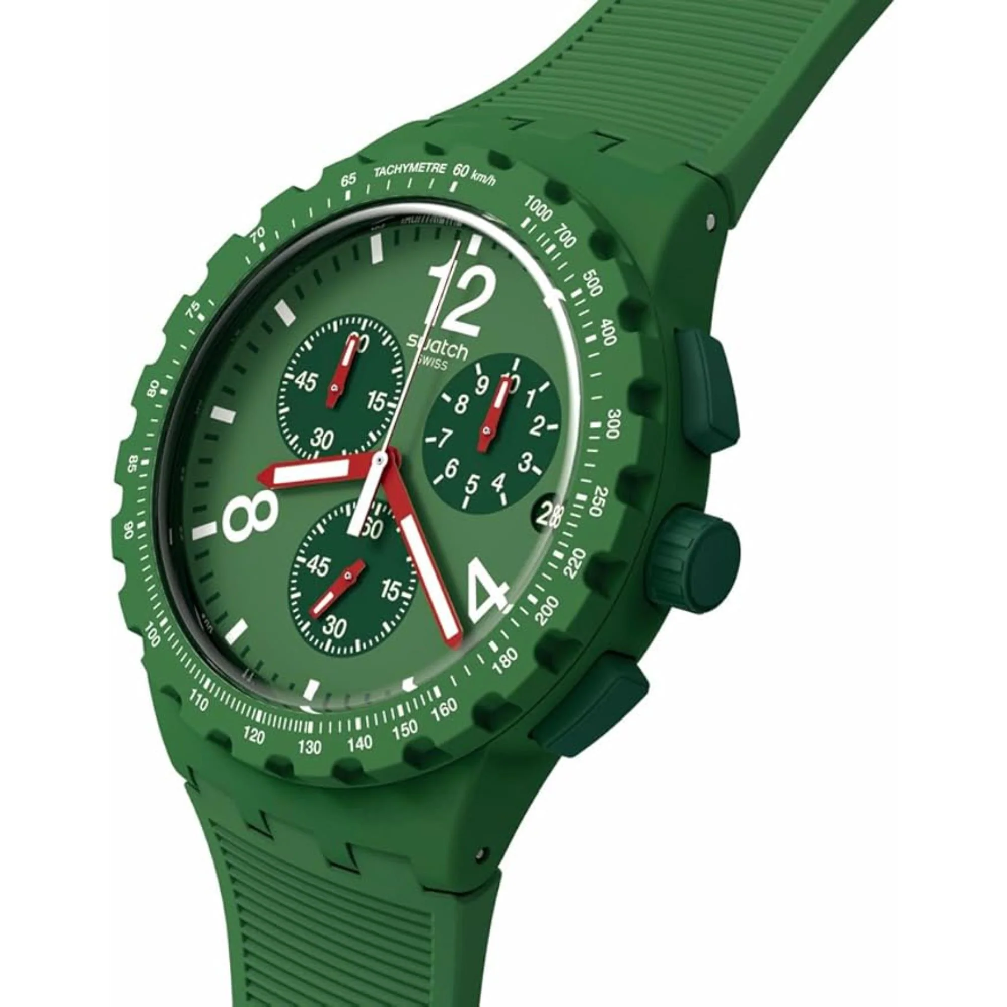 Swatch Primarily Green Chronograph Men’s Watch SUSG407 - Image 2