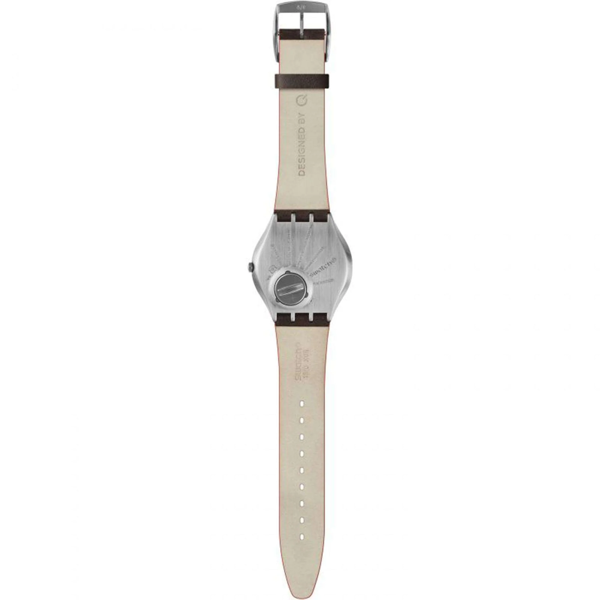Swatch James Bond Q 2020 No Time To Die Limited Edition Silver Dial Men's Watch SS07Z100 - Image 4