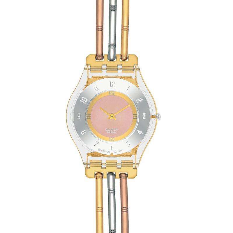 Swatch Skin Class Tri-Gold Quartz Ladies Watch SS08K101B - Image 5