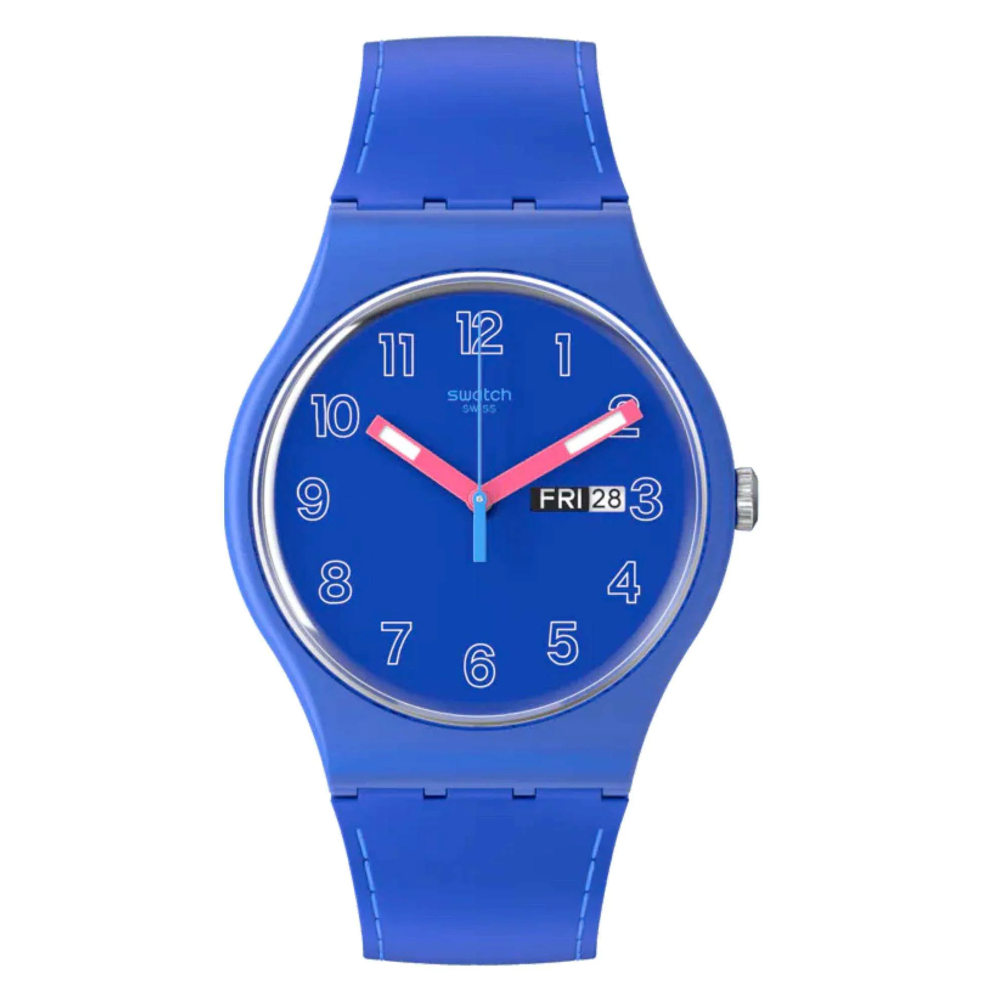 Swatch The January Collection 'Cobalt Disco' Quartz Men's Watch SO29N705 - Image 5