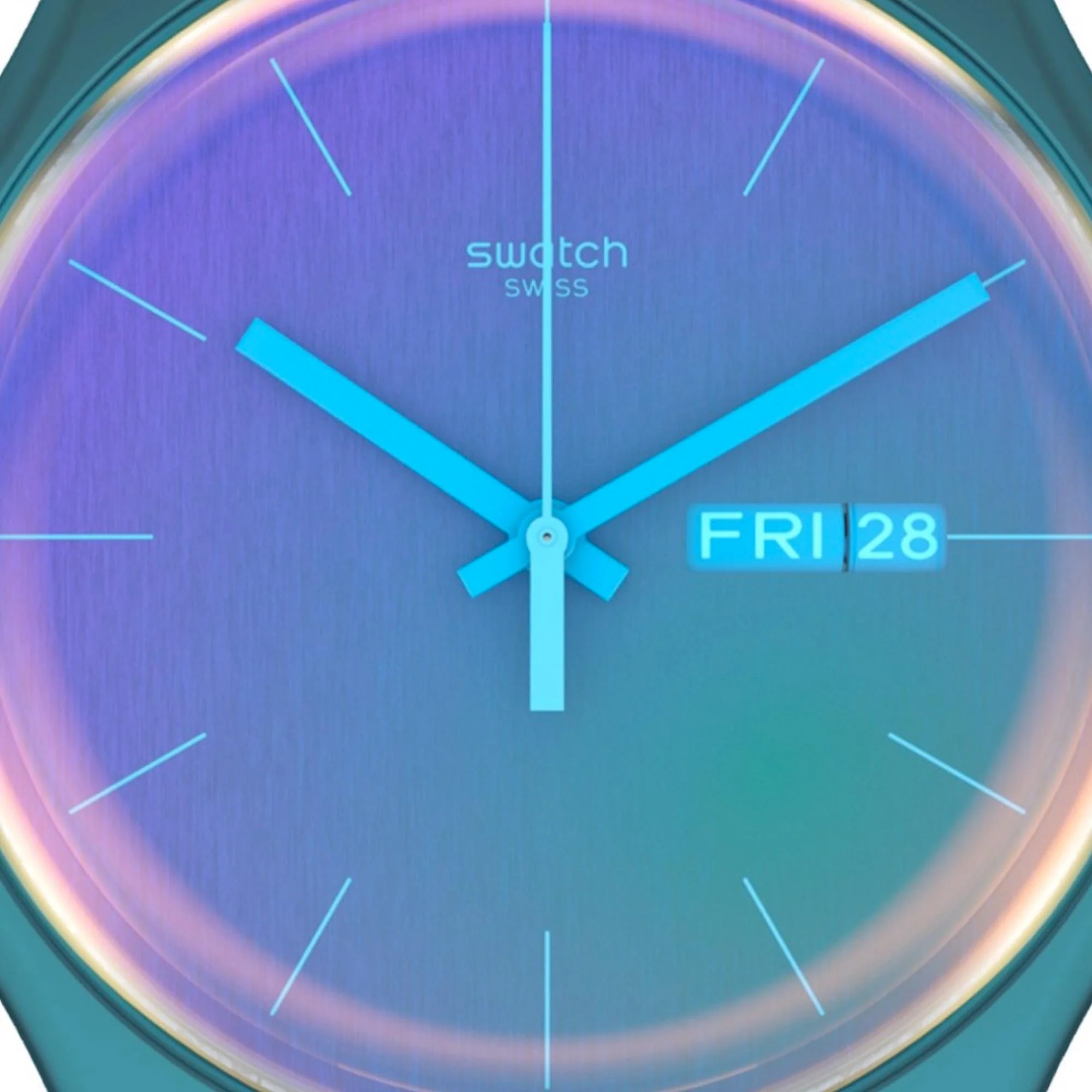 Swatch The March Collection 'Fade To Pink' Quartz Ladies Watch SO29N707 - Image 8