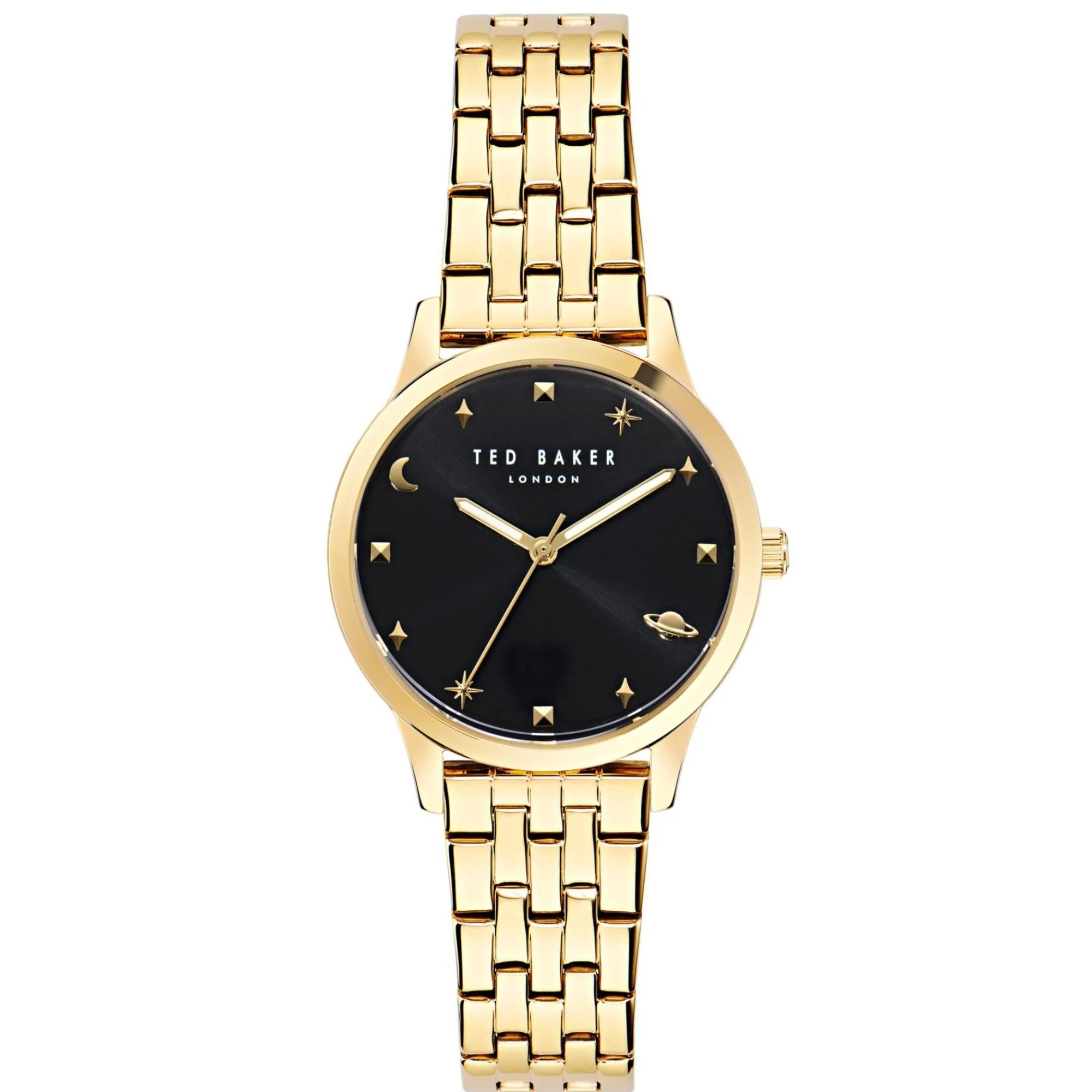 Ted Baker Fitzrovia Fashion Rose Gold-Tone Stainless Steel Black Dial Ladies Watch BKPFZS405 - Image 7
