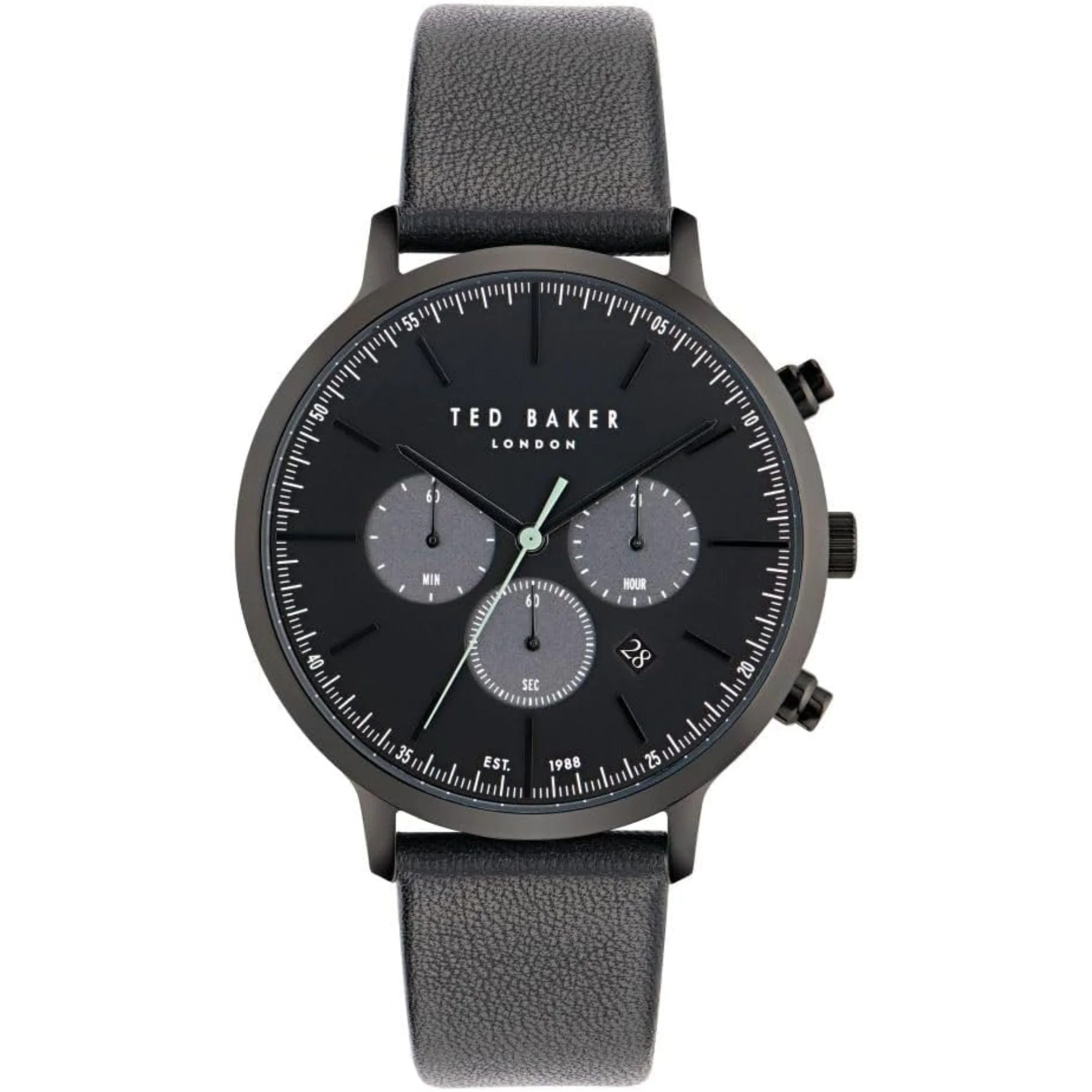Ted Baker Timeless Black Dial Leather Men's Watch BKPHAF404 - Image 6