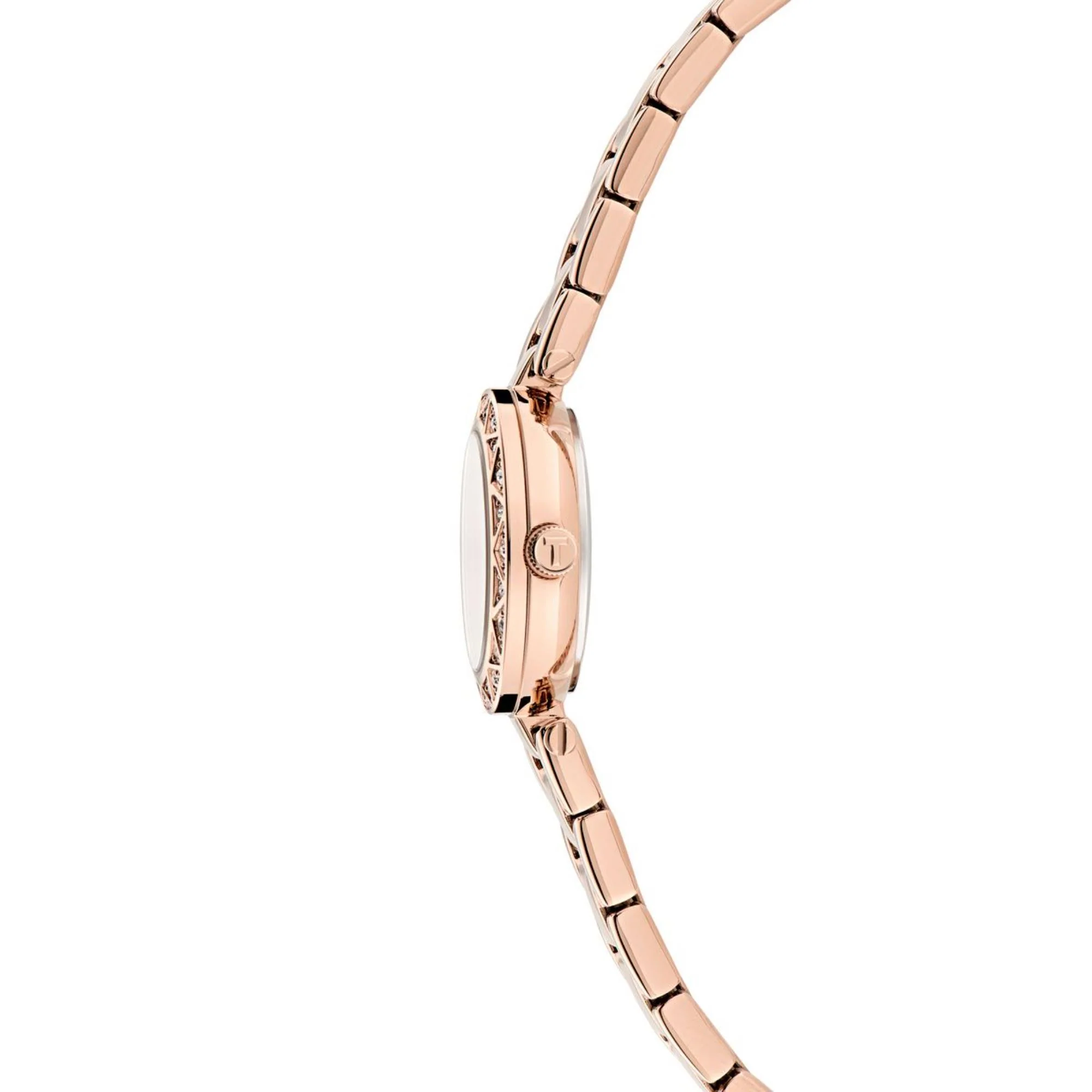 Ted Baker Jolyye Rose Gold Dial Stainless Steel Strap Ladies Watch BKPJLS504 - Image 3