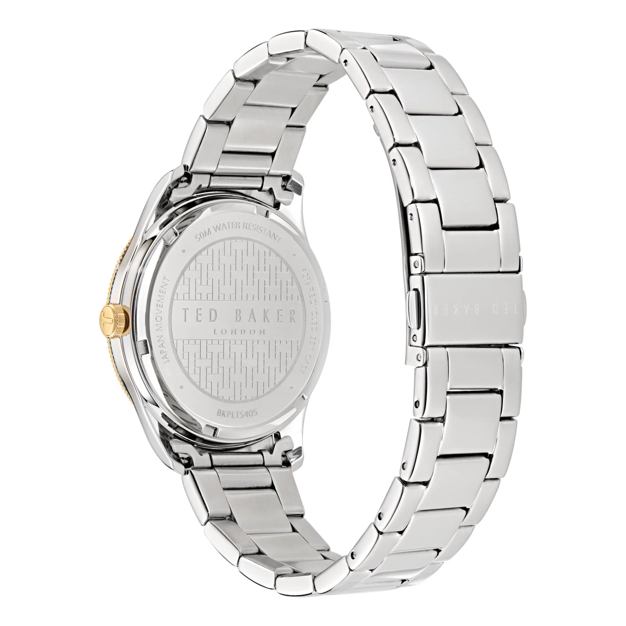 Ted Baker Leytonn Stainless Steel Blue Dial Men's Watch BKPLTS405 - Image 4