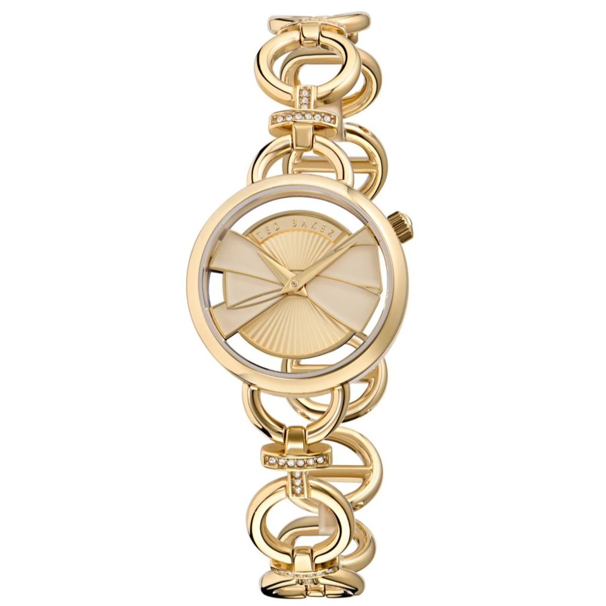 Ted Baker Lilabel Gold Dial Stainless Steel Strap Ladies Watch BKPLIS501 - Image 5