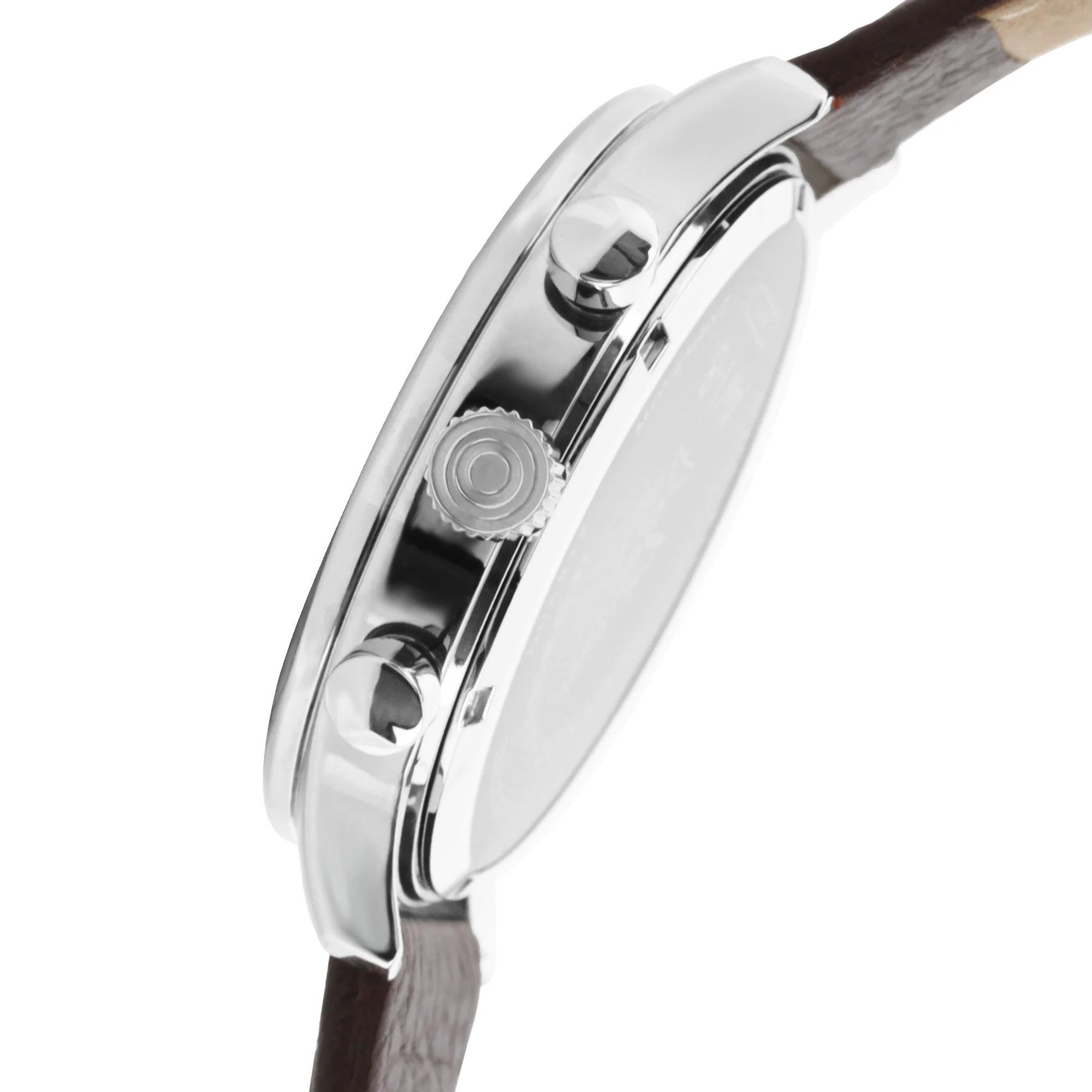 The AVI-8 Hawker Hurricane Classic Chronograph White Dial Brown Leather Strap Mens Watch AV-4011-01 - Image 10