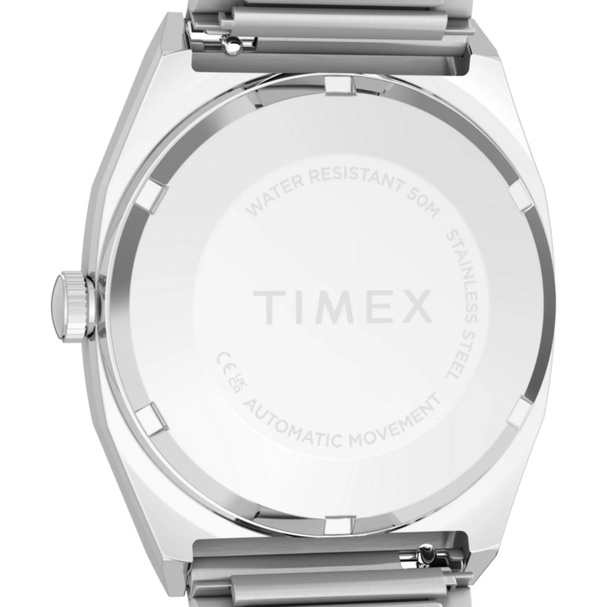 Timex 1983 E Line Automatic Blue Dial Steel Expansion Strap Men's Watch TW2Y66700 - Image 7