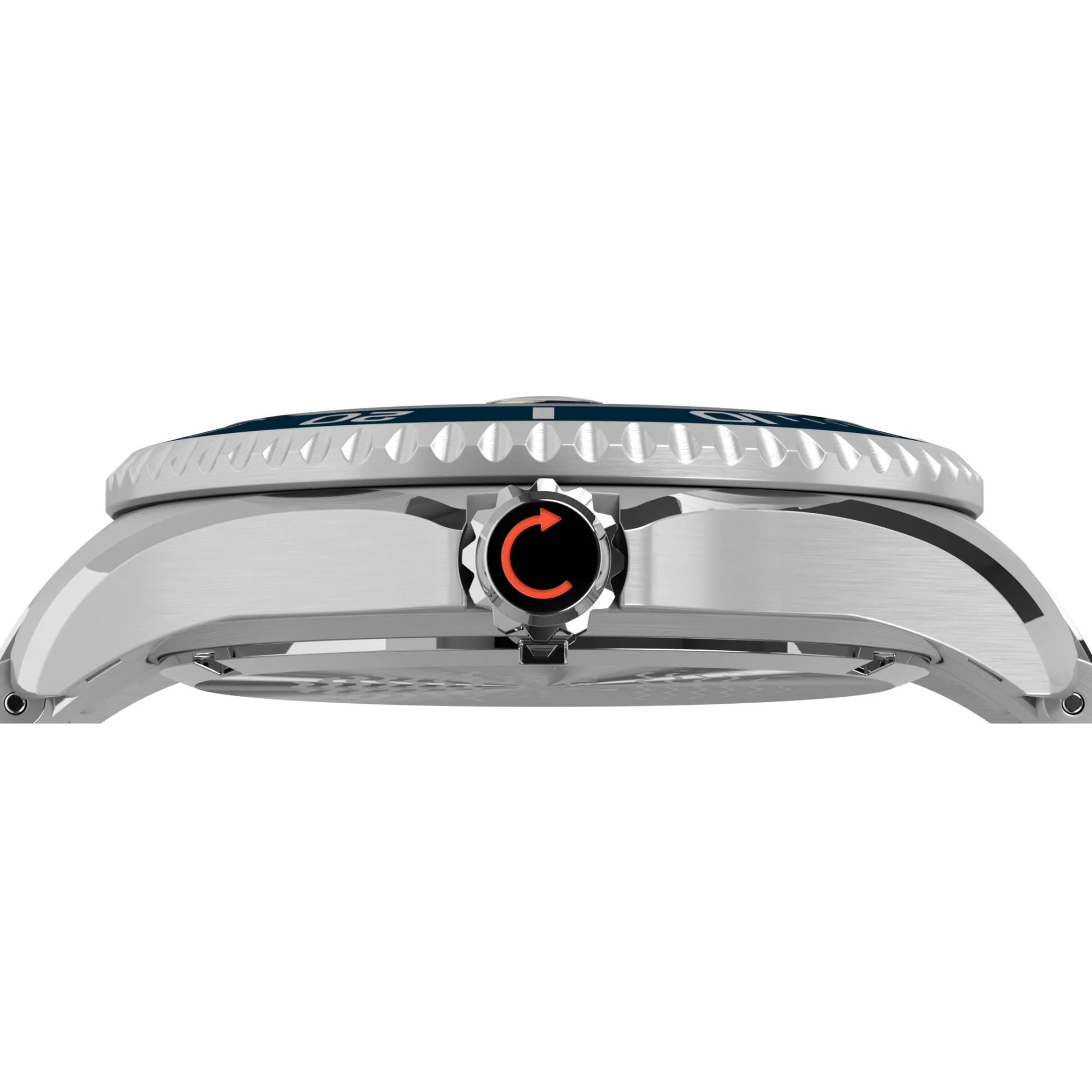 Timex Deepwater Meridian Quartz Blue Dial Steel Strap Men's Watch TW2W81900 - Image 5