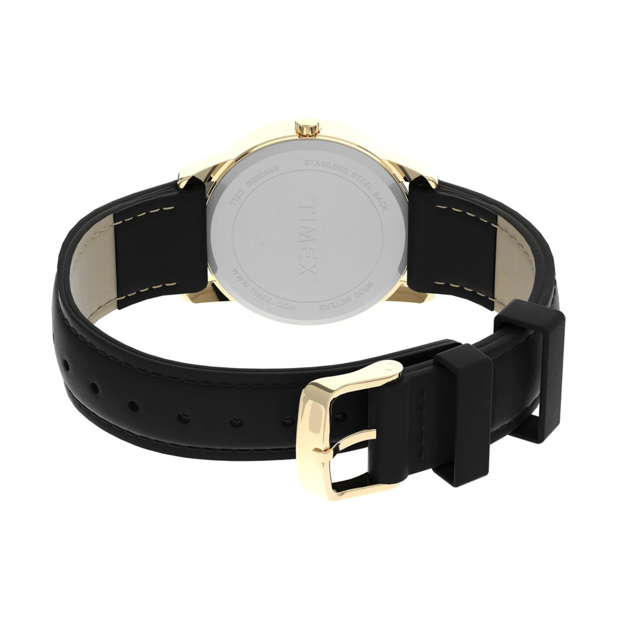 Timex Easy Reader White Dial Leather Strap Men's Watch T2H291 - Image 12