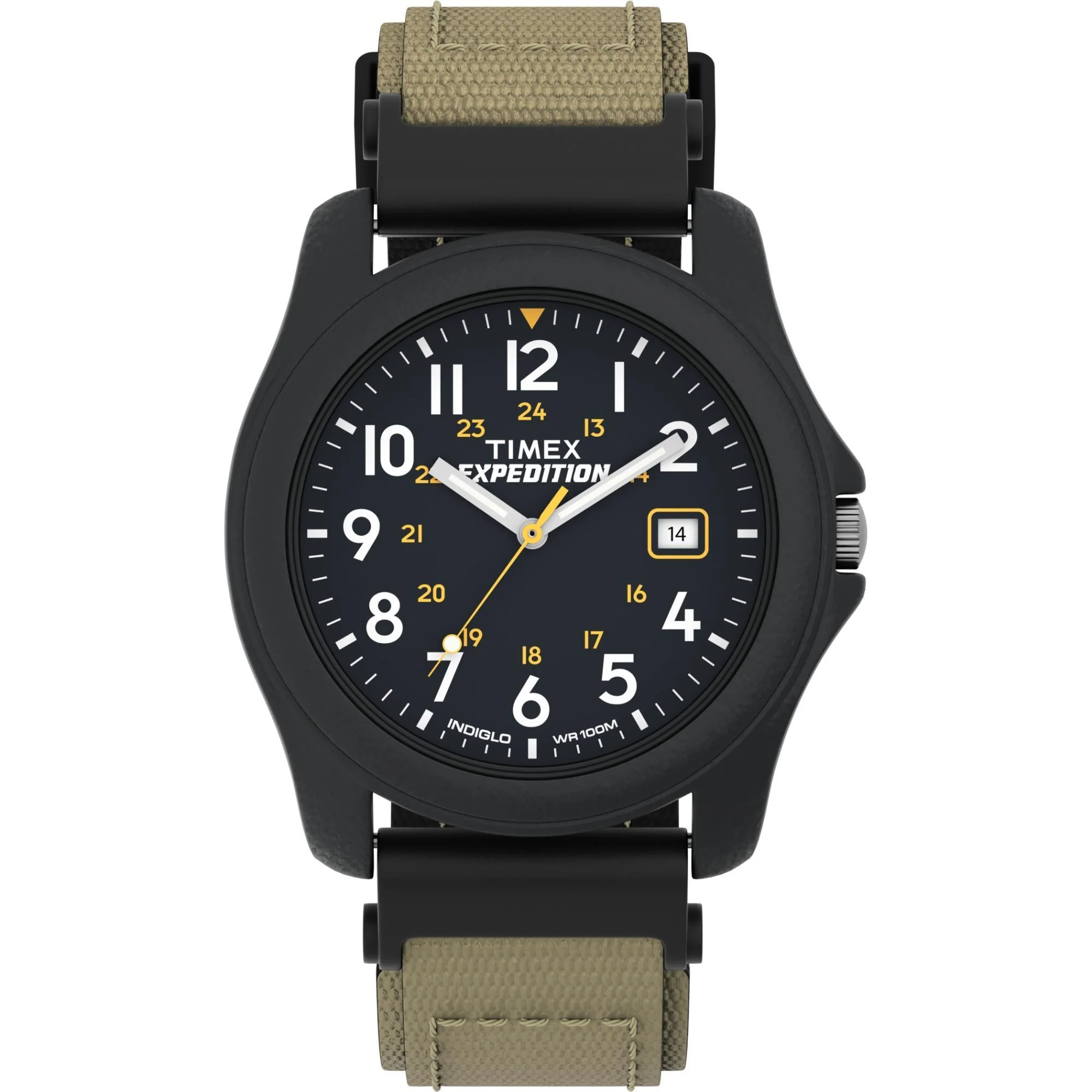 Timex Expedition Camper Black Dial Fabric Strap Men's Watch T42571 - Image 4