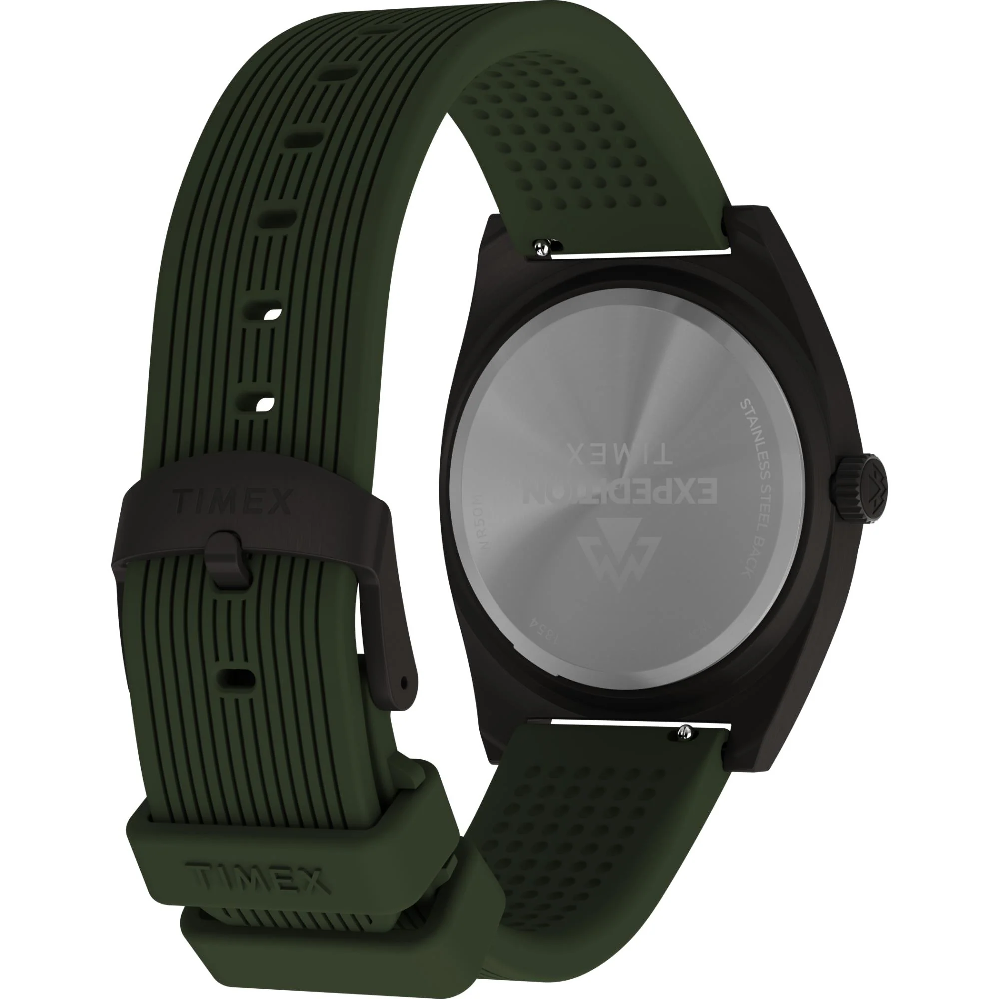 Timex Expedition Capstone Quartz Black Dial Silicone Strap Men's Watch TW2Y18000 - Image 4