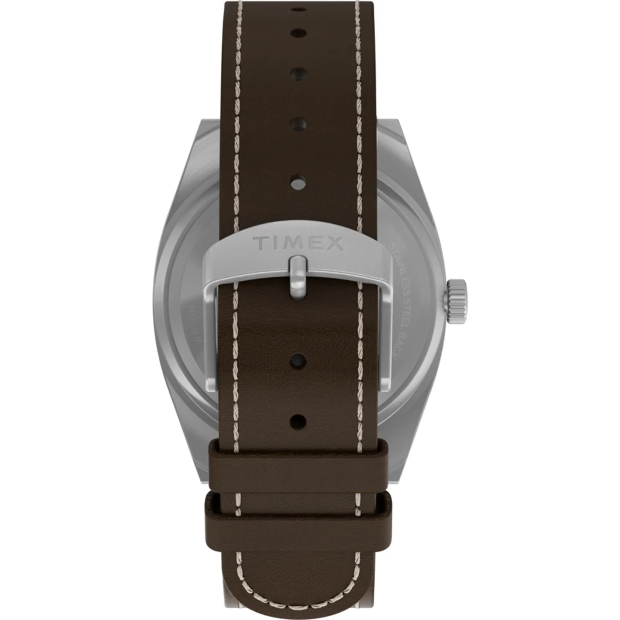 Timex Expedition Capstone Quartz Blue Dial Leather Strap Men's Watch TW2Y30600 - Image 4