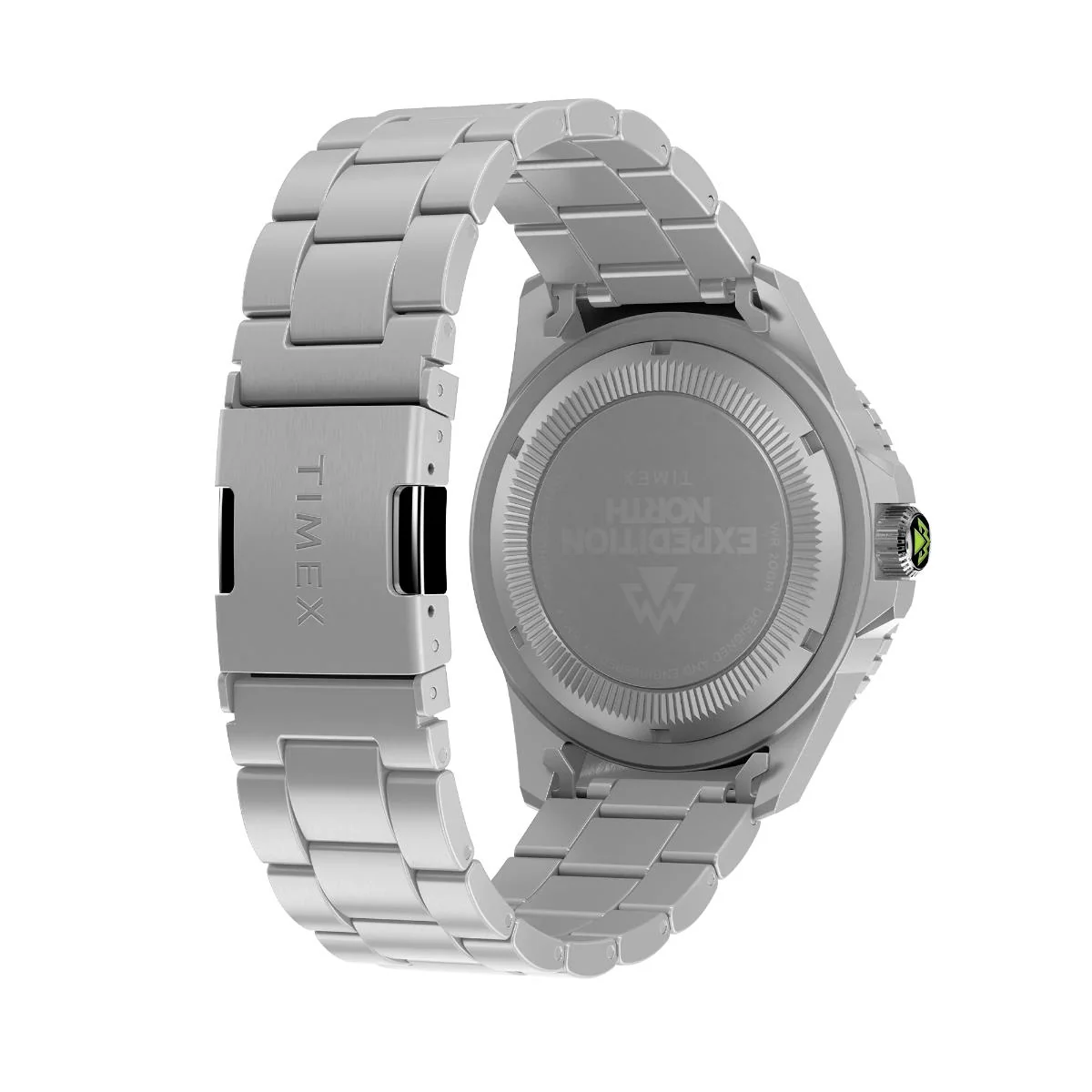 Timex Expedition North Anchorage Quartz Black Dial Steel Strap Men's Watch TW2W41900 - Image 6