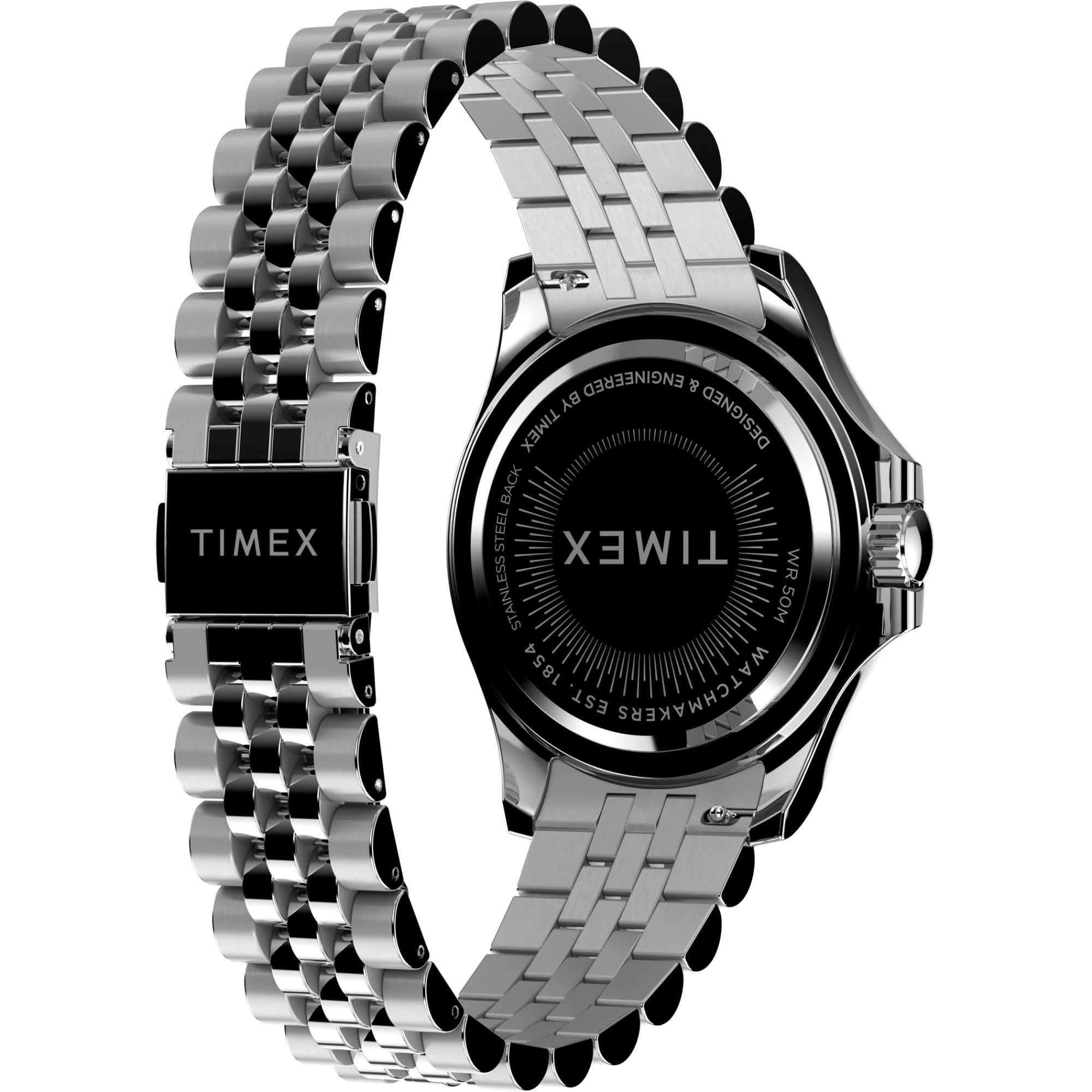 Timex Kaia Multifunction Blue Dial Steel Strap Women’s Watch TW2V79600 - Image 7