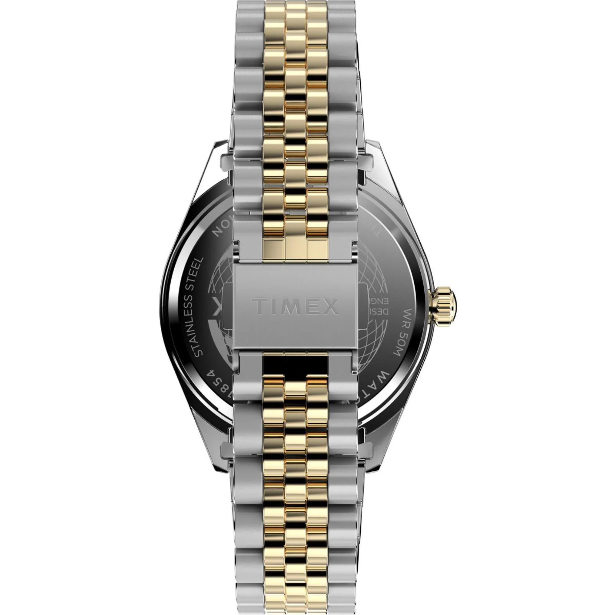 Timex Legacy Quartz Green Dial Stainless Steel Men's Watch TW2W42800 - Image 3