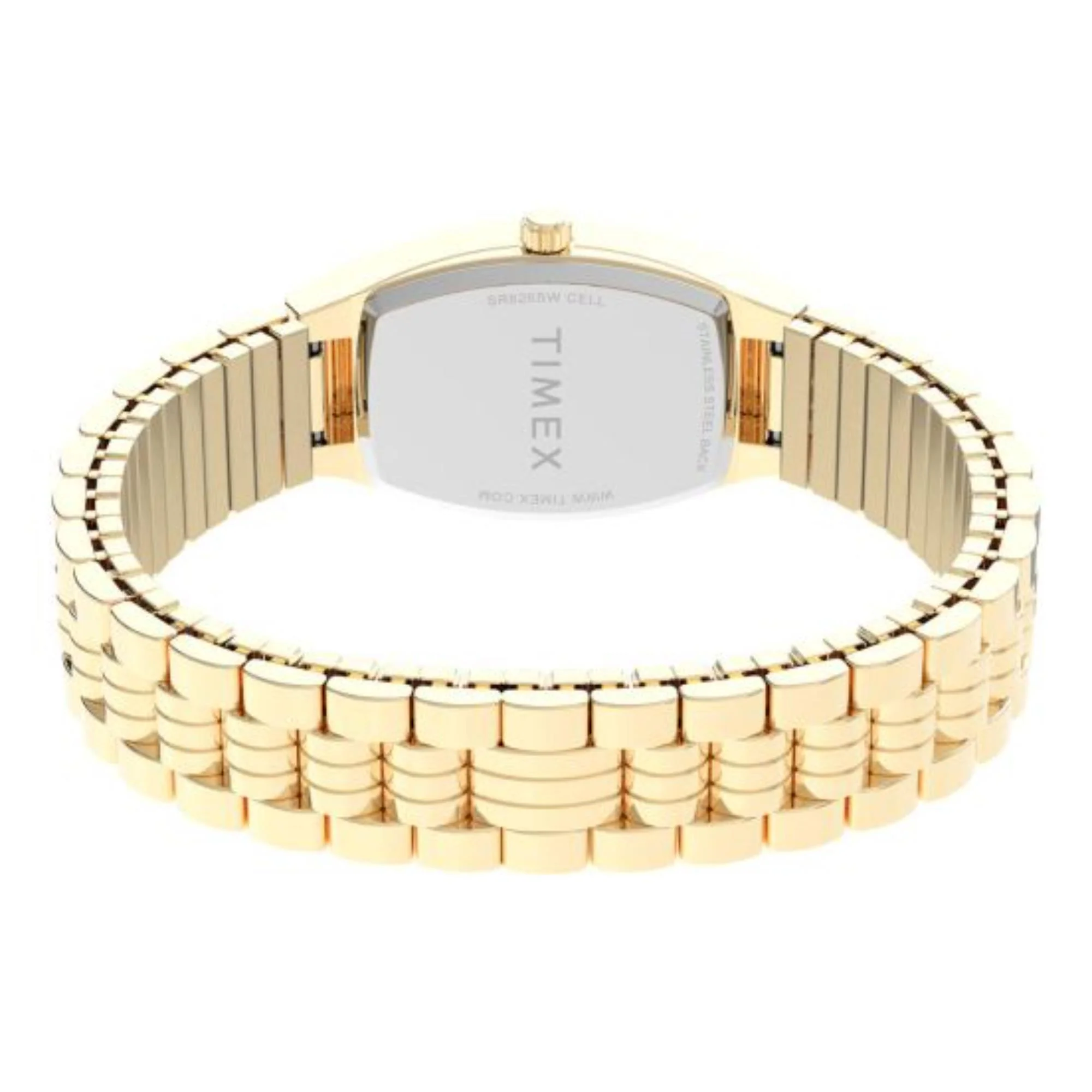 Timex Main Street Champagne Dial Stainless Steel Strap Women's Watch TW2V25600 - Image 3