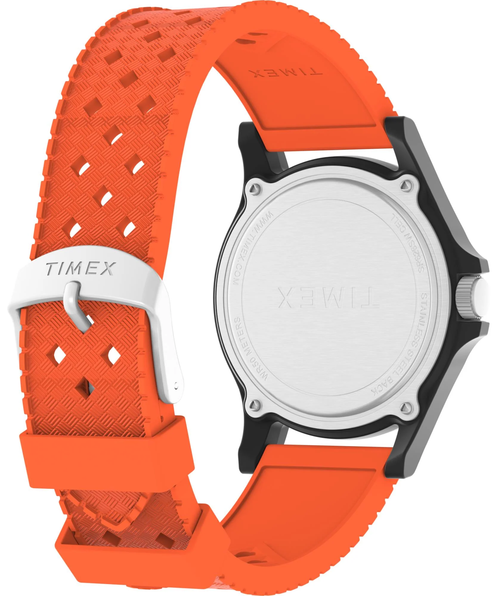 Timex Main Street NASA Artemis Quartz White Dial Silicone Strap Unisex Watch TW2Y13000 - Image 5