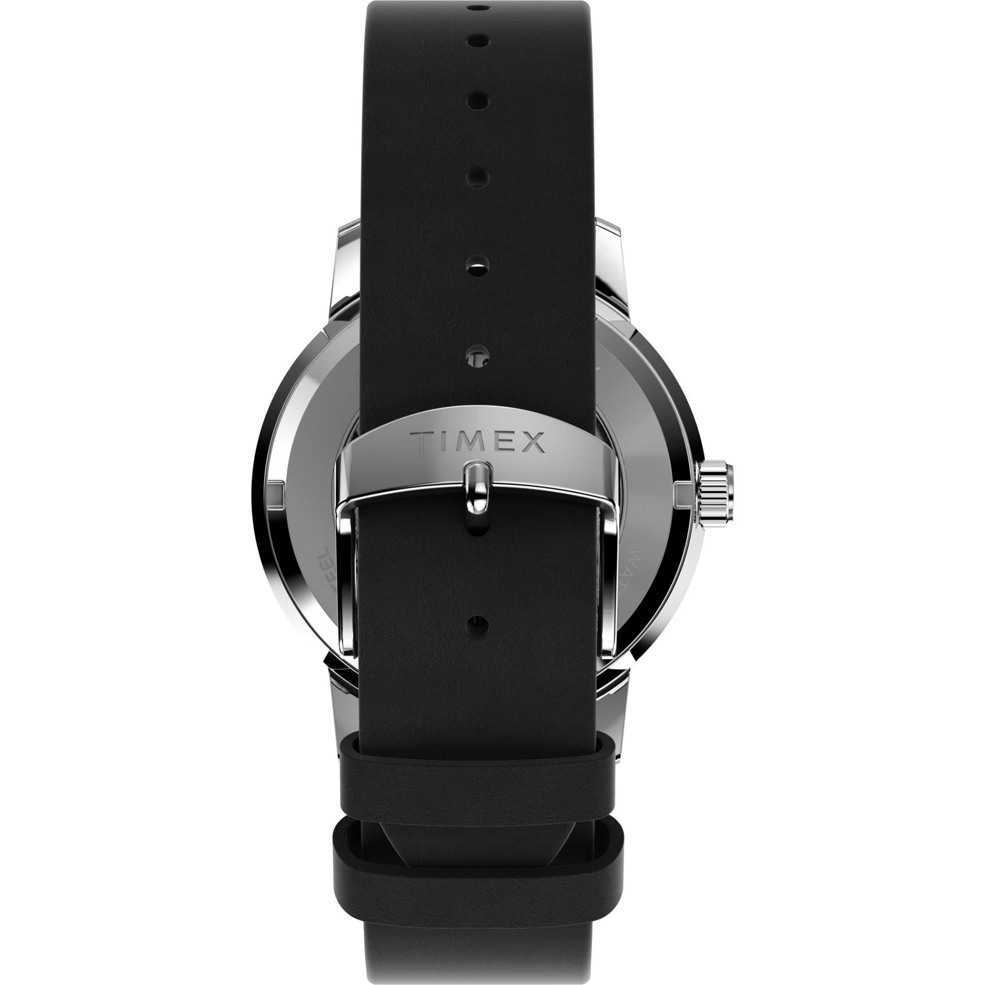 Timex Marlin Automatic Peanuts Snoopy Flying Ace Silver-Tone Dial Leather Strap Men’s Watch TW2W49600 - Image 3
