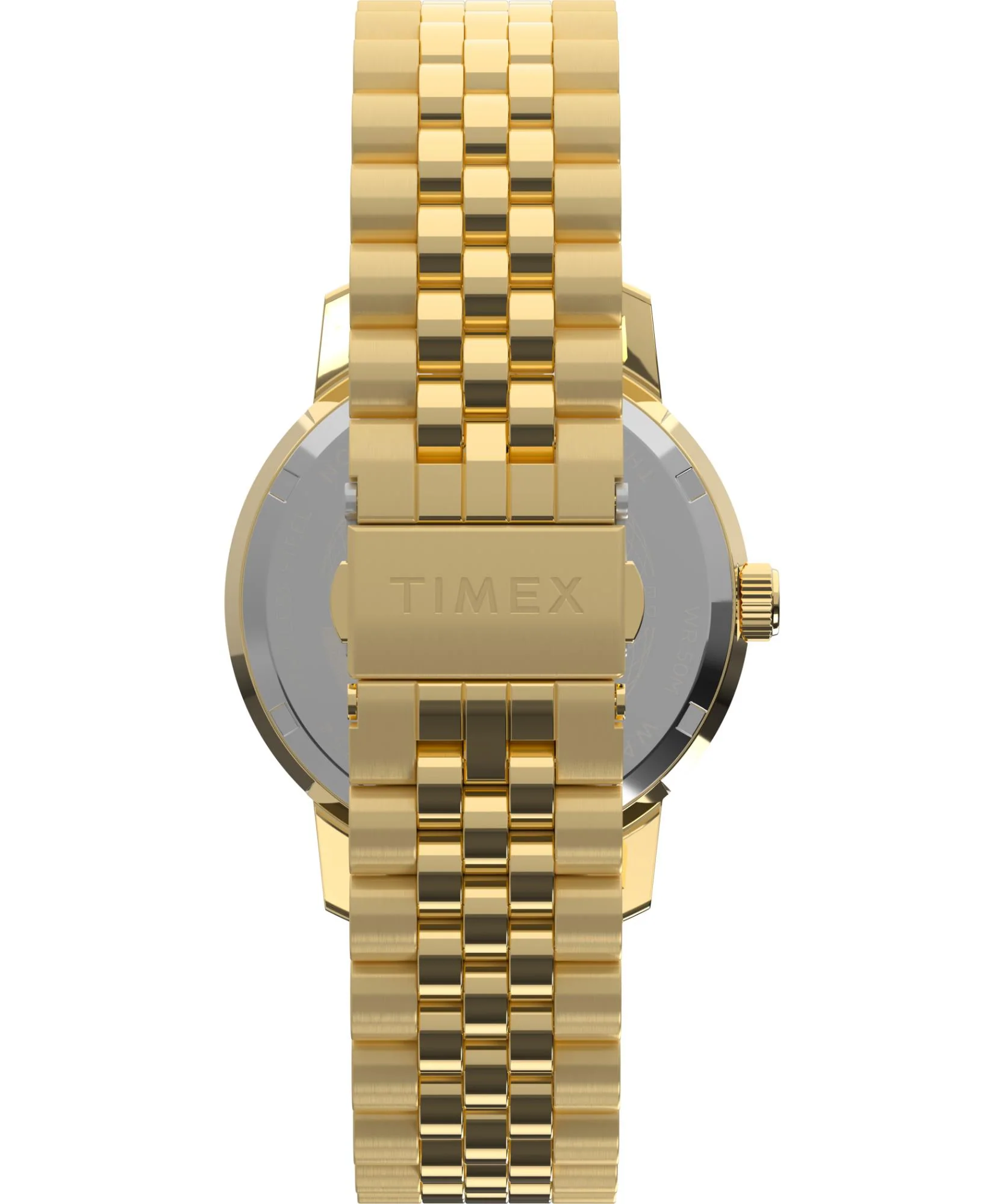 Timex Marlin Quartz GMT Black Dial Steel Strap Men's Watch TW2Y47700 - Image 6