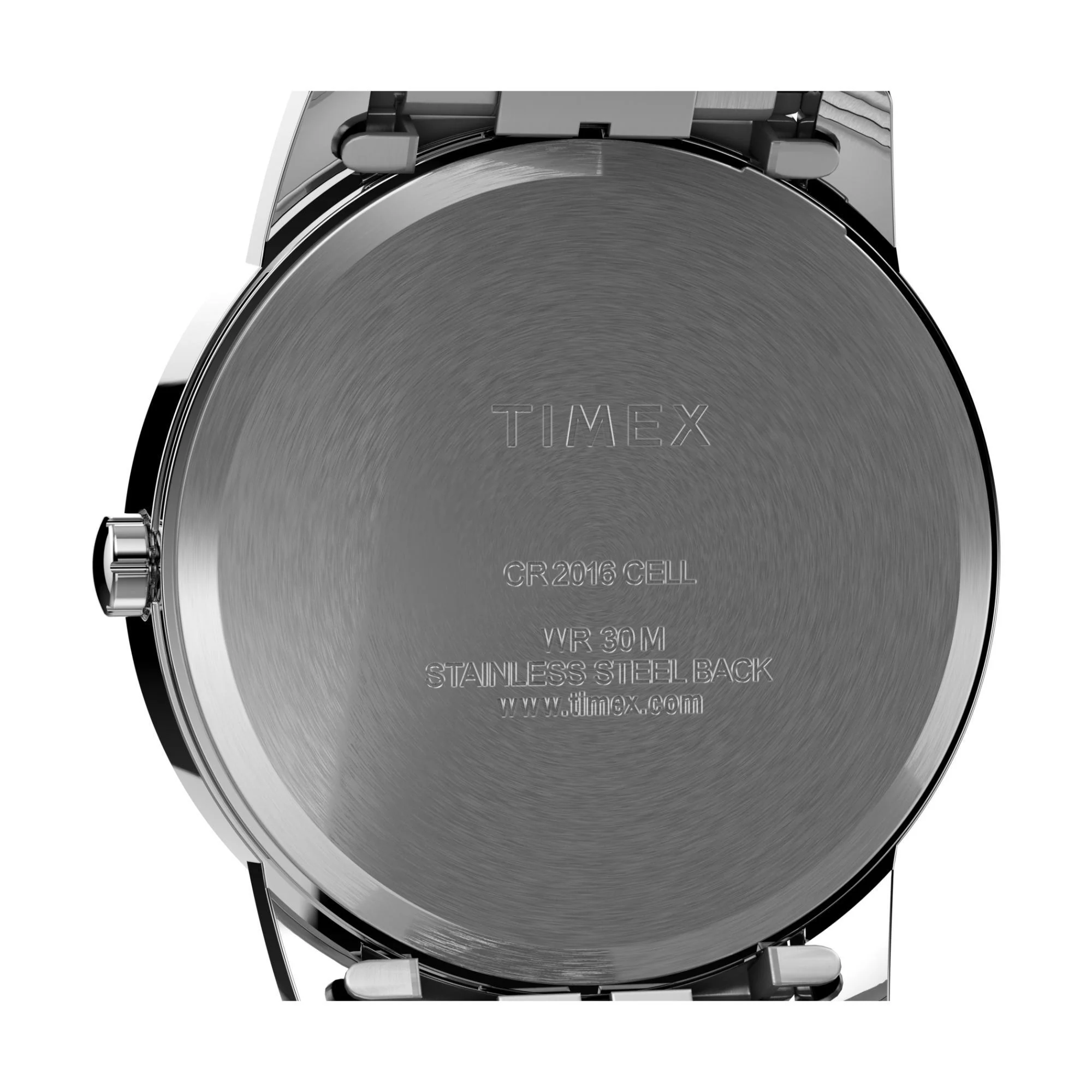Timex Expedition Band White Dial Stainless Steel Strap Men's Watch T2H451 - Image 2