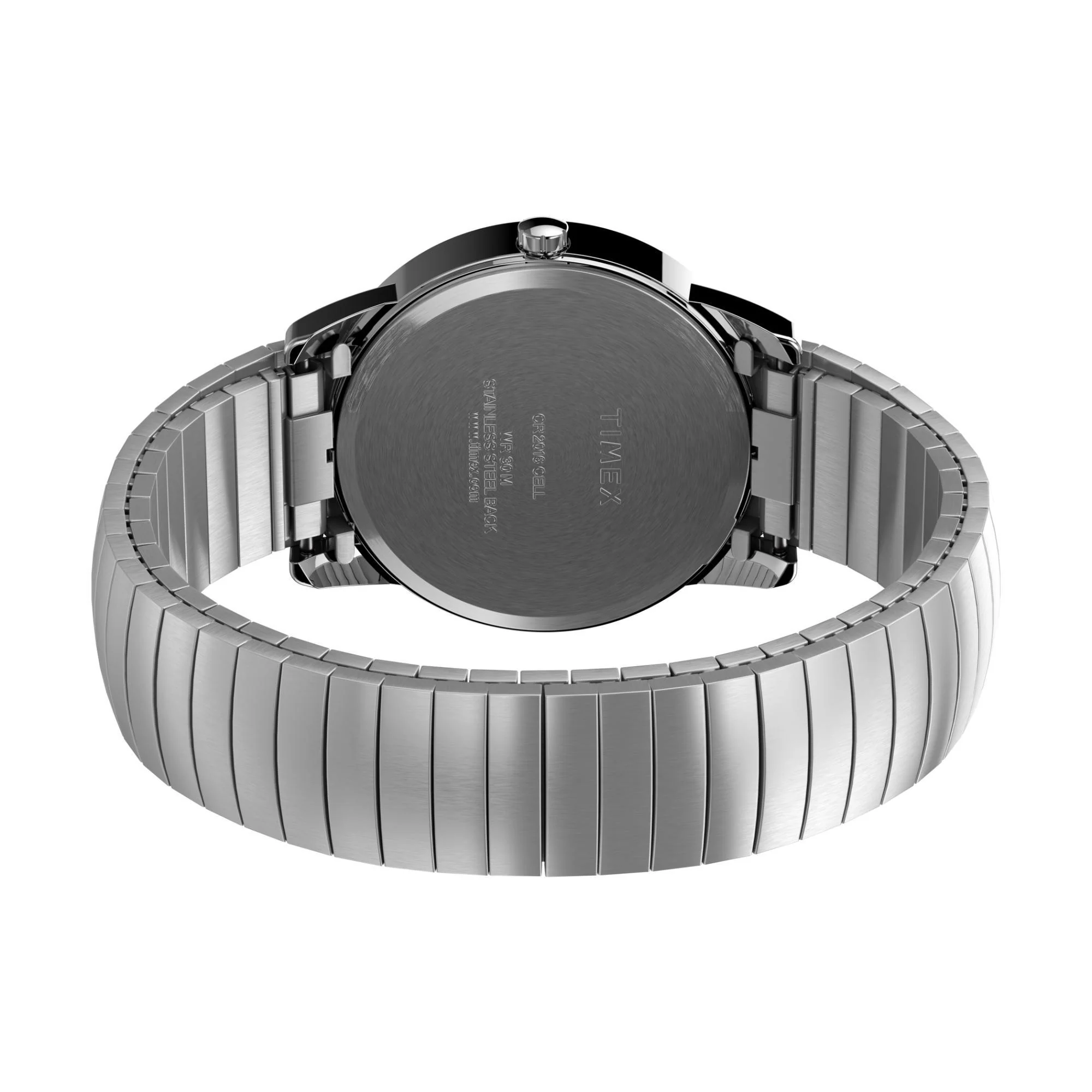 Timex Expedition Band White Dial Stainless Steel Strap Men's Watch T2H451 - Image 4