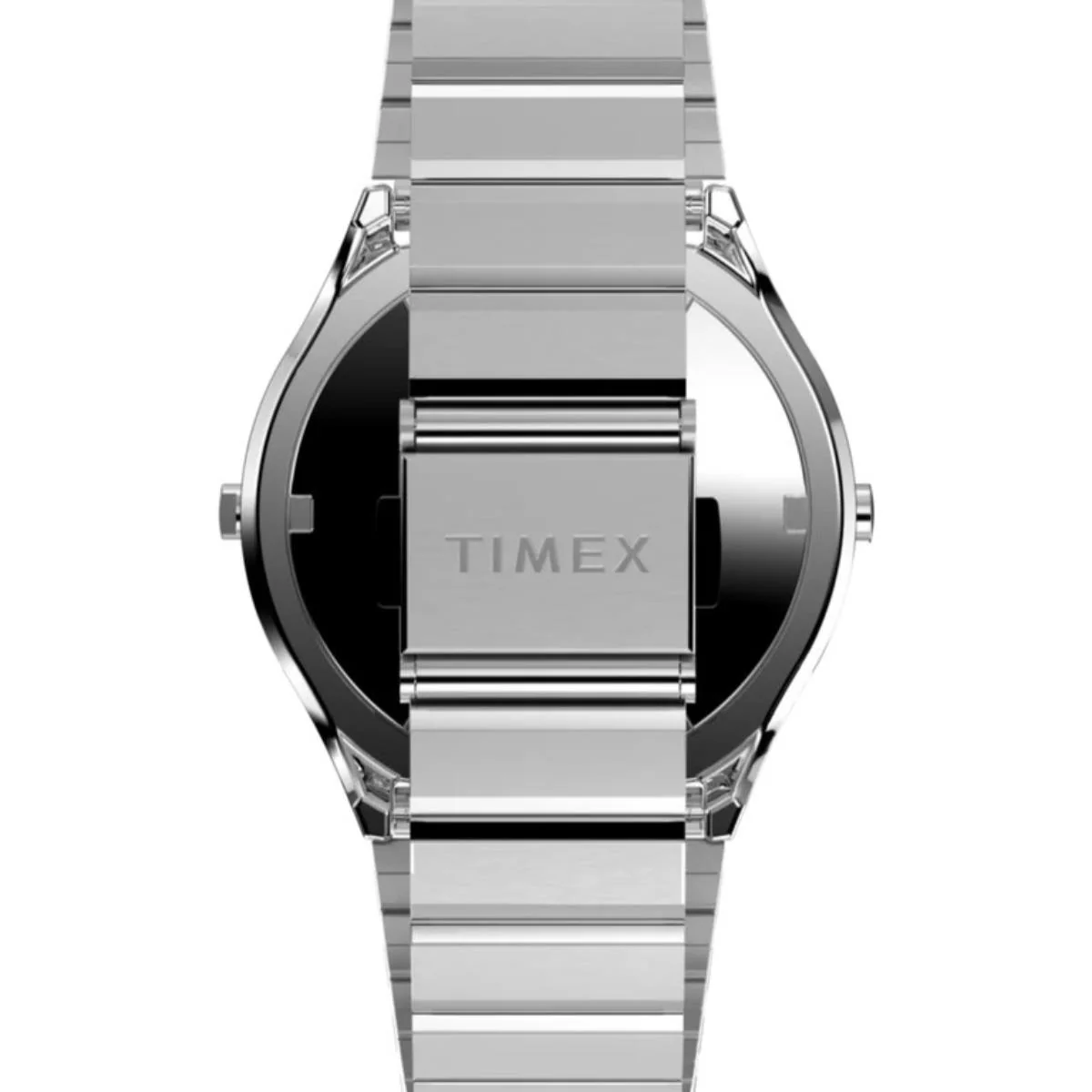 Timex Q 1975 SSQ Reissue Digital Steel Strap Unisex Watch TW2Y06100 - Image 5