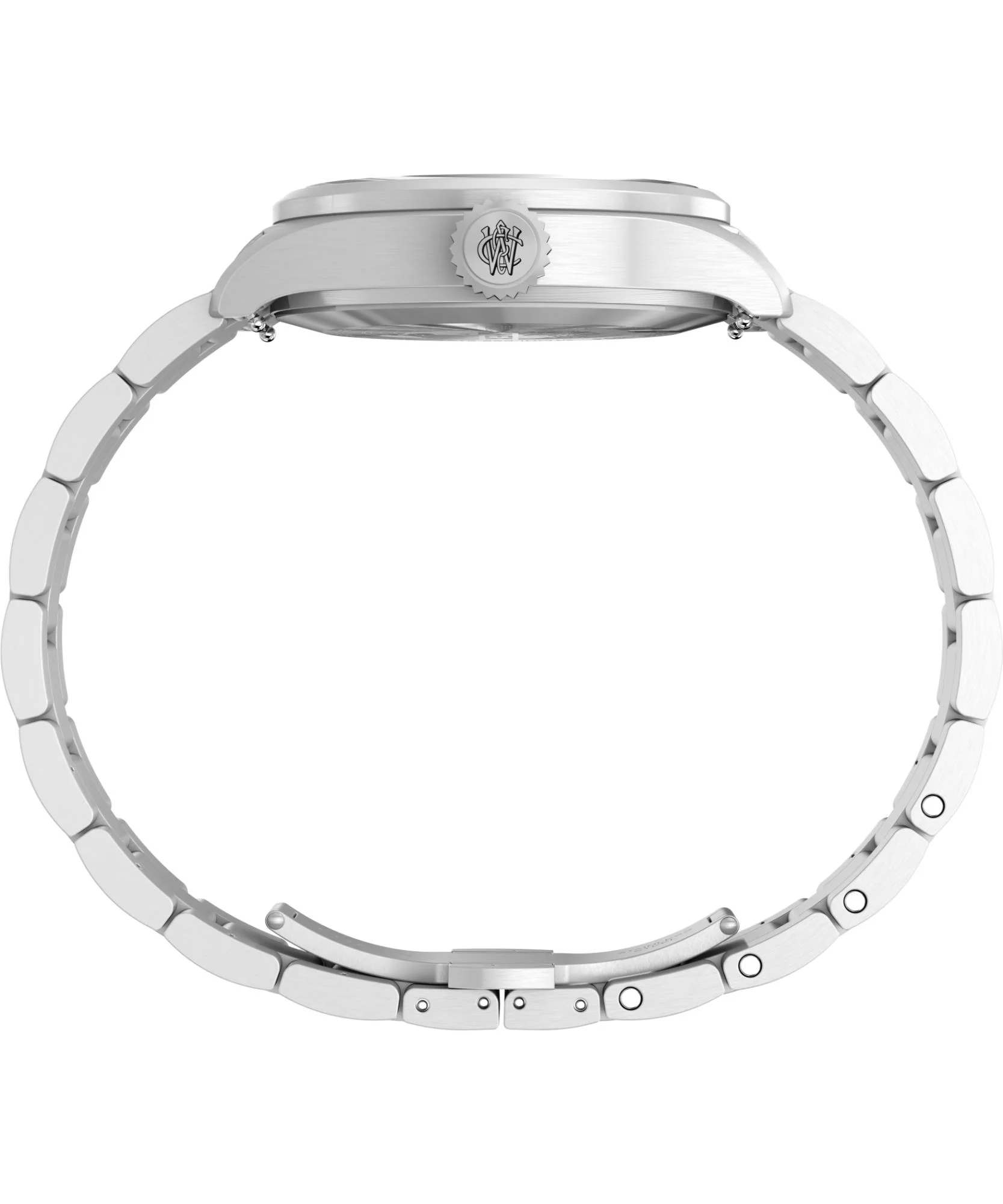 Timex Waterbury Ace Quartz Silver Dial Steel Strap Men's Watch TW2Y18800 - Image 3