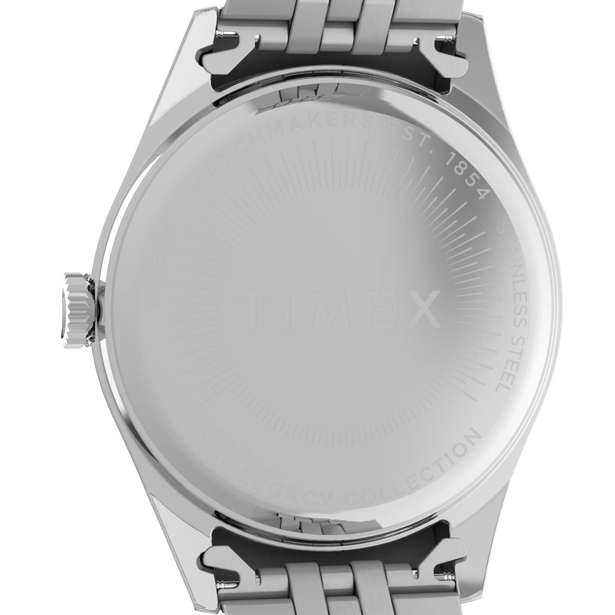 Timex Women's Legacy Silver-Tone Case and Bracelet Blue Dial Watch TW2V68400 - Image 4