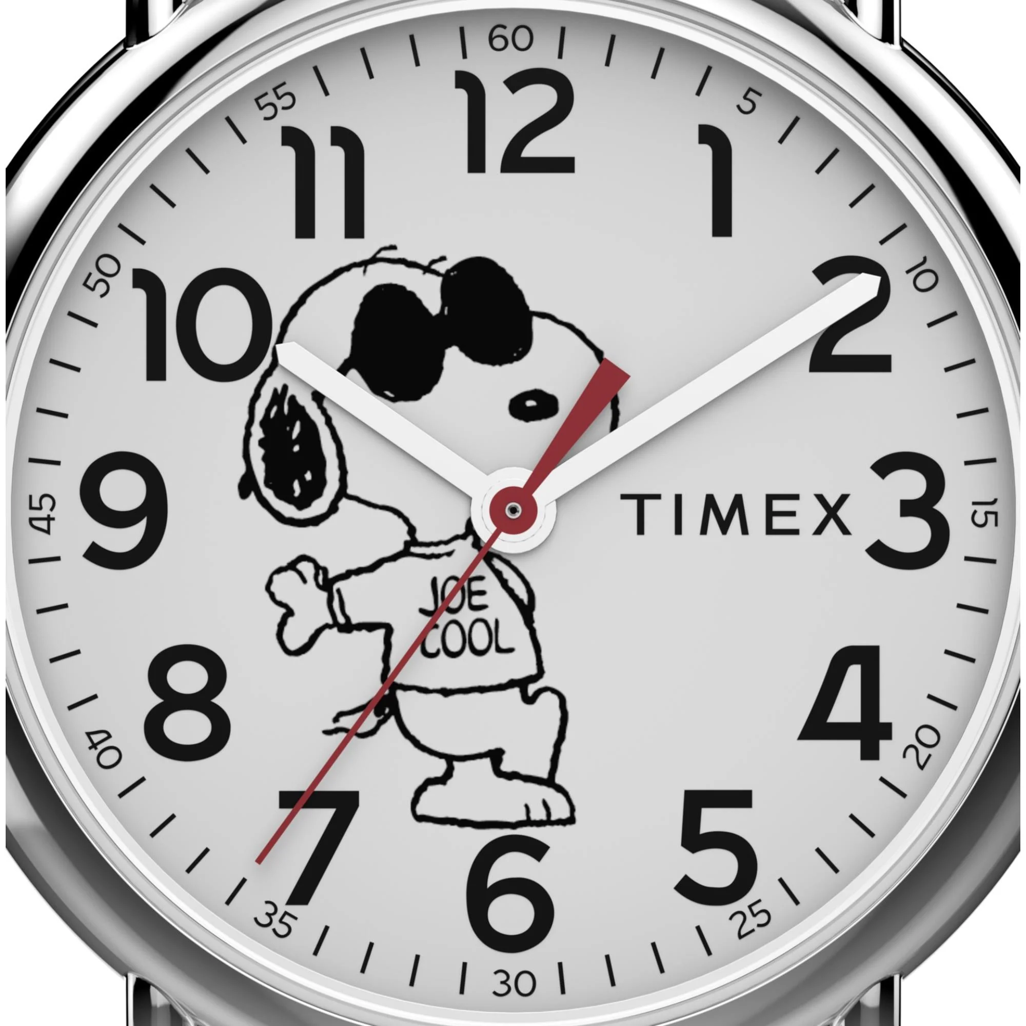 Timex X Peanuts Quartz White Dial Textile Strap Unisex Watch TW2Y31100 - Image 2