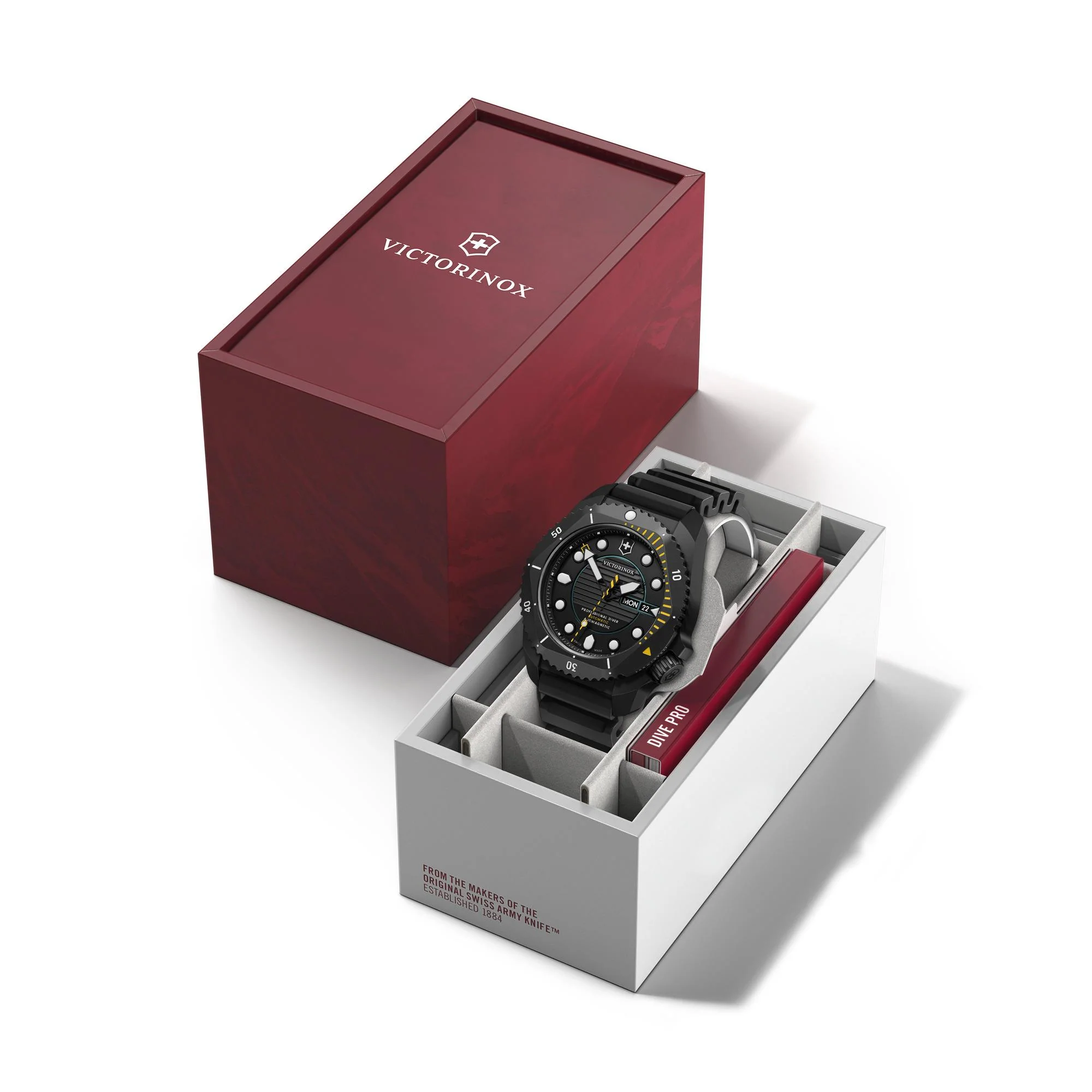 Victorinox Dive Pro Automatic Black Dial Rubber Strap Men’s Watch 241997 - Image 4