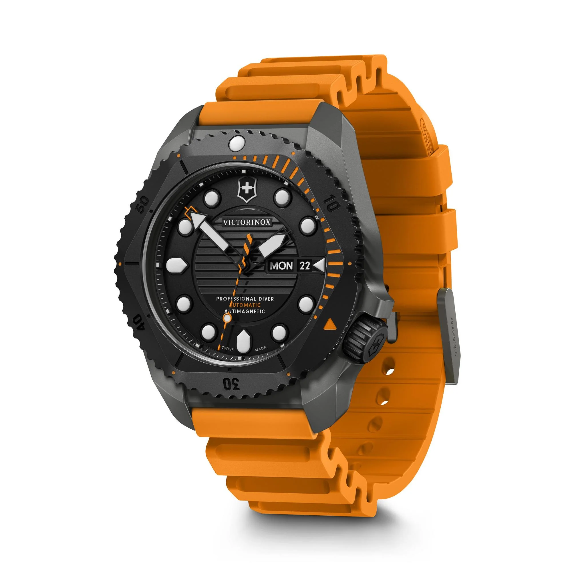 Victorinox Dive Pro Automatic Black Dial Rubber Strap Men’s Watch 241996 - Image 2
