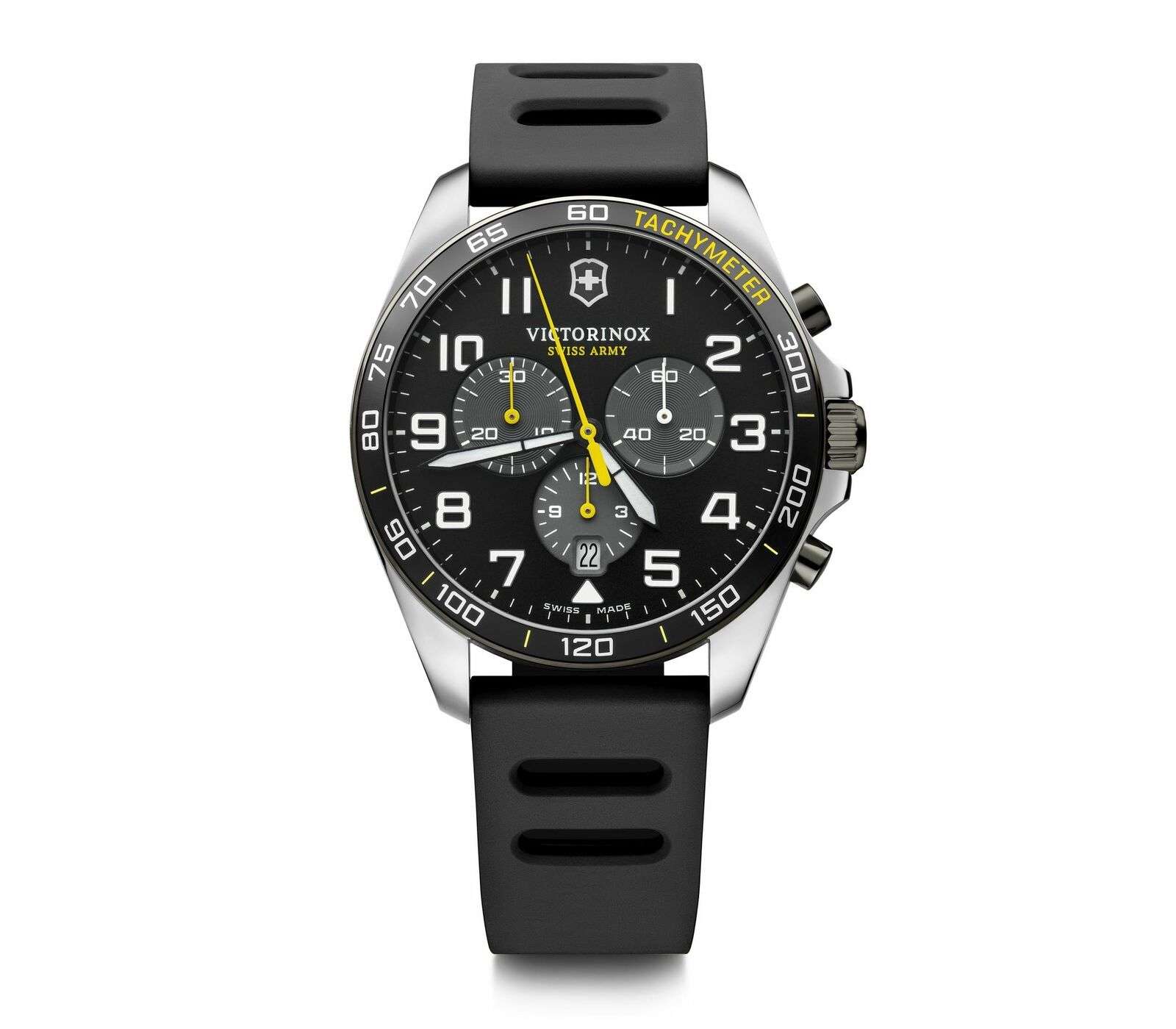 Victorinox FieldForce Sport Chronograph Swiss Made Analogue Quartz Stainless Steel Men's Watch 241892 - Image 12