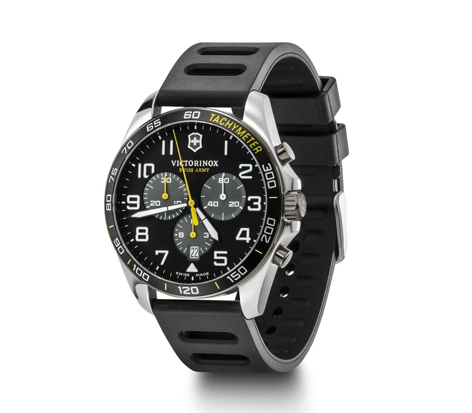 Victorinox FieldForce Sport Chronograph Swiss Made Analogue Quartz Stainless Steel Men's Watch 241892 - Image 25