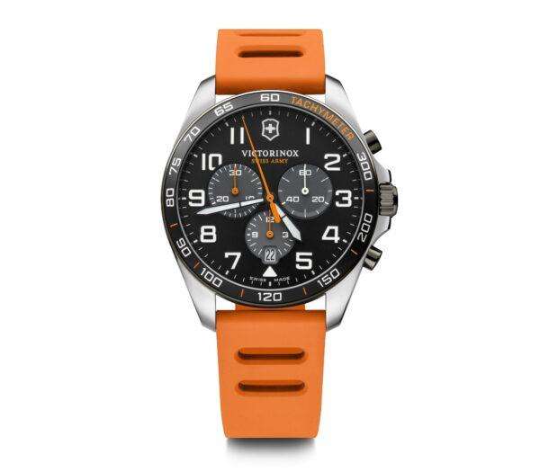 Victorinox FieldForce Sport Chronograph Swiss Made Analogue Quartz Stainless Steel Men's Watch 241893 - Image 2