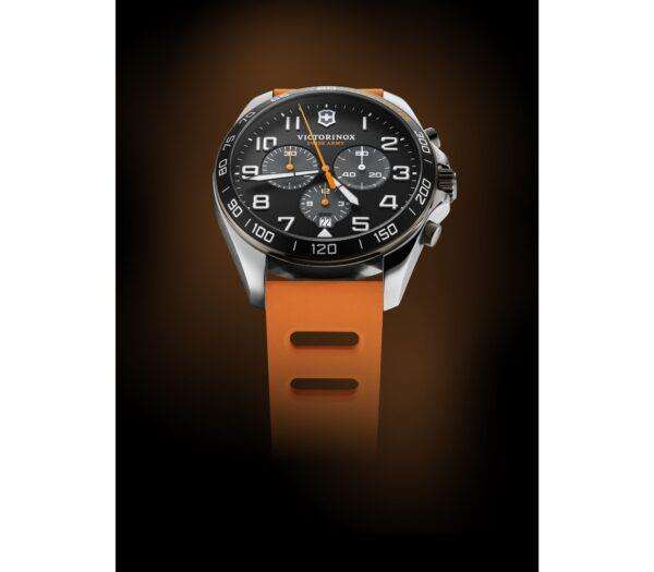 Victorinox FieldForce Sport Chronograph Swiss Made Analogue Quartz Stainless Steel Men's Watch 241893 - Image 6