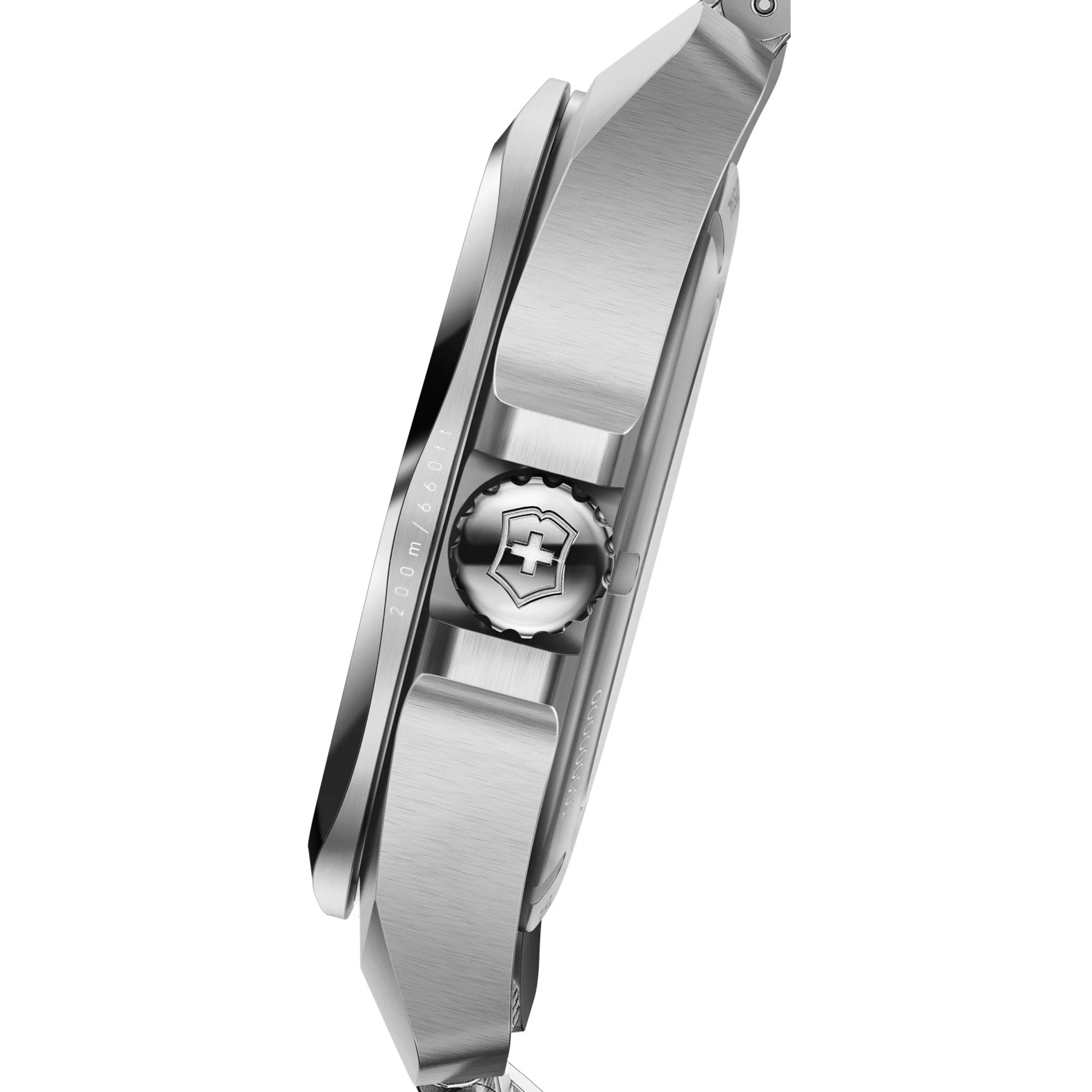Victorinox I.N.O.X. Automatic Blue Dial Steel Strap Men's Watch 242020 - Image 16