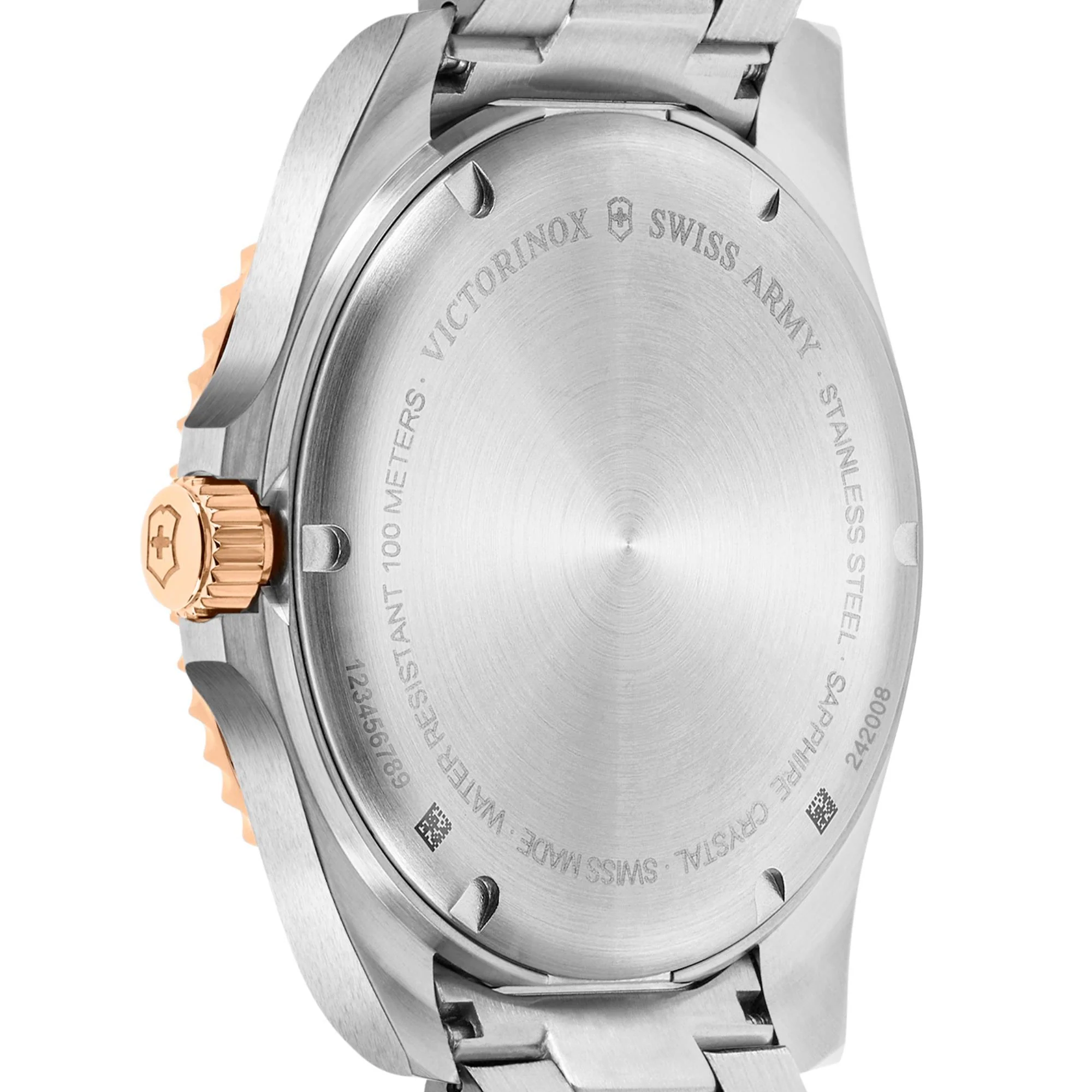 Victorinox Maverick Large Quartz Green Dial Steel Strap Men's Watch 242008 - Image 7