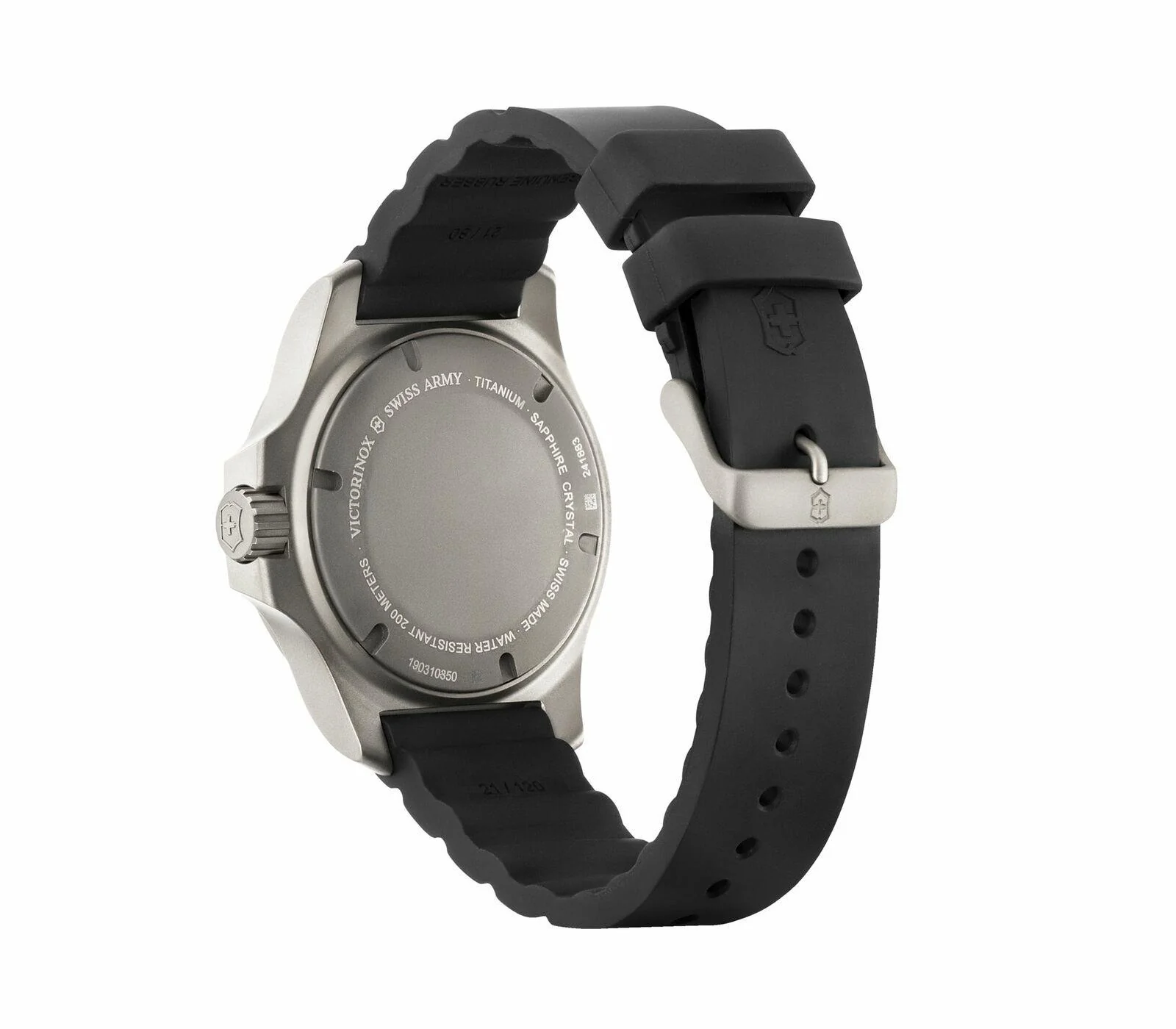 Victorinox Swiss Army I.N.O.X Titanium With Protective Bumper Quartz Men's Watch 241883 - Image 62