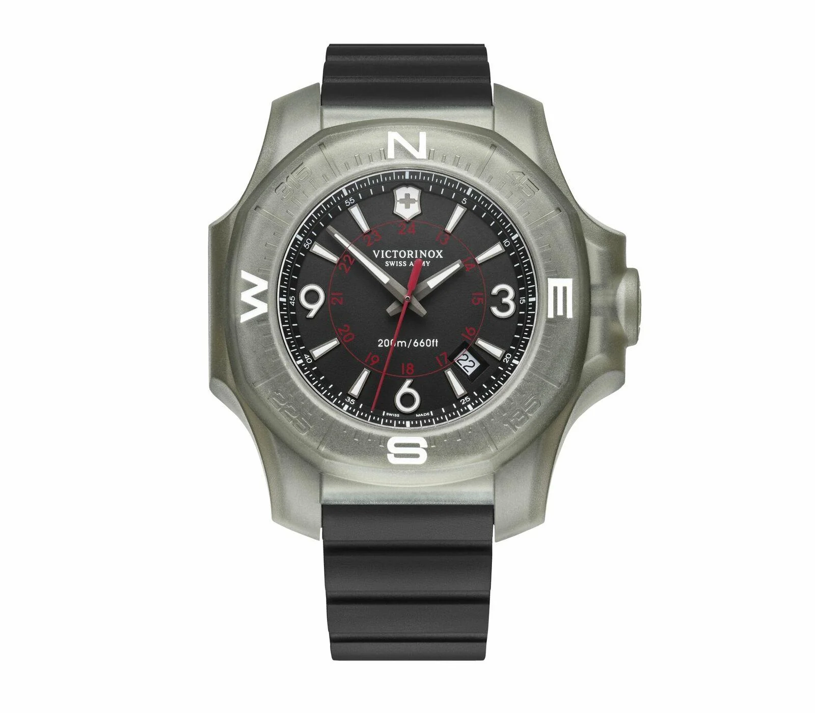 Victorinox Swiss Army I.N.O.X Titanium With Protective Bumper Quartz Men's Watch 241883 - Image 70