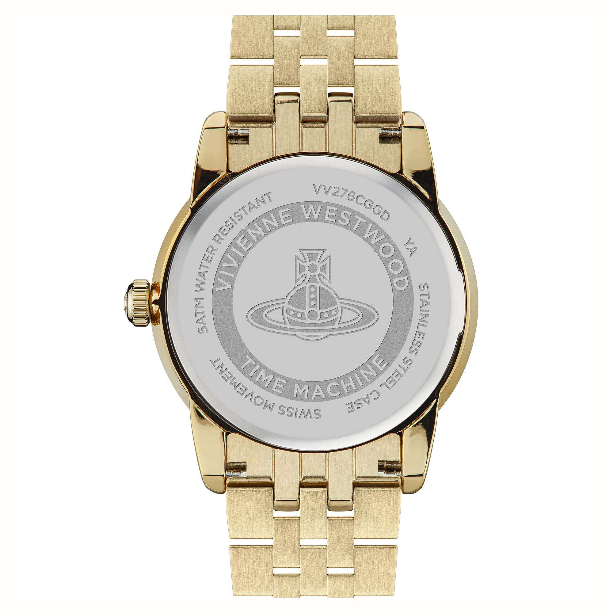 Vivienne Westwood Cadogan Grey Dial Stainless Steel Bracelet Men's Watch VV276CGGD - Image 5