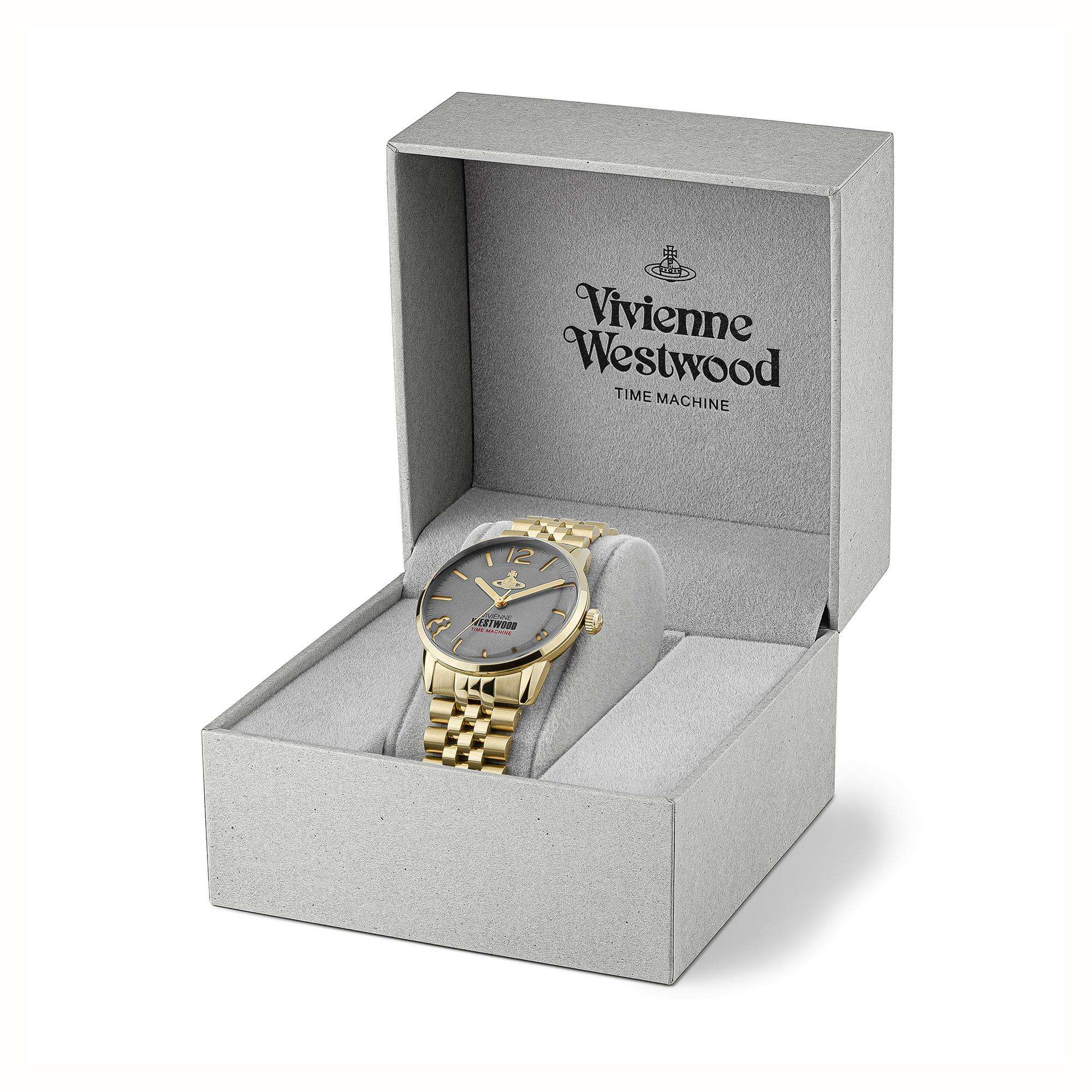Vivienne Westwood Cadogan Grey Dial Stainless Steel Bracelet Men's Watch VV276CGGD - Image 6