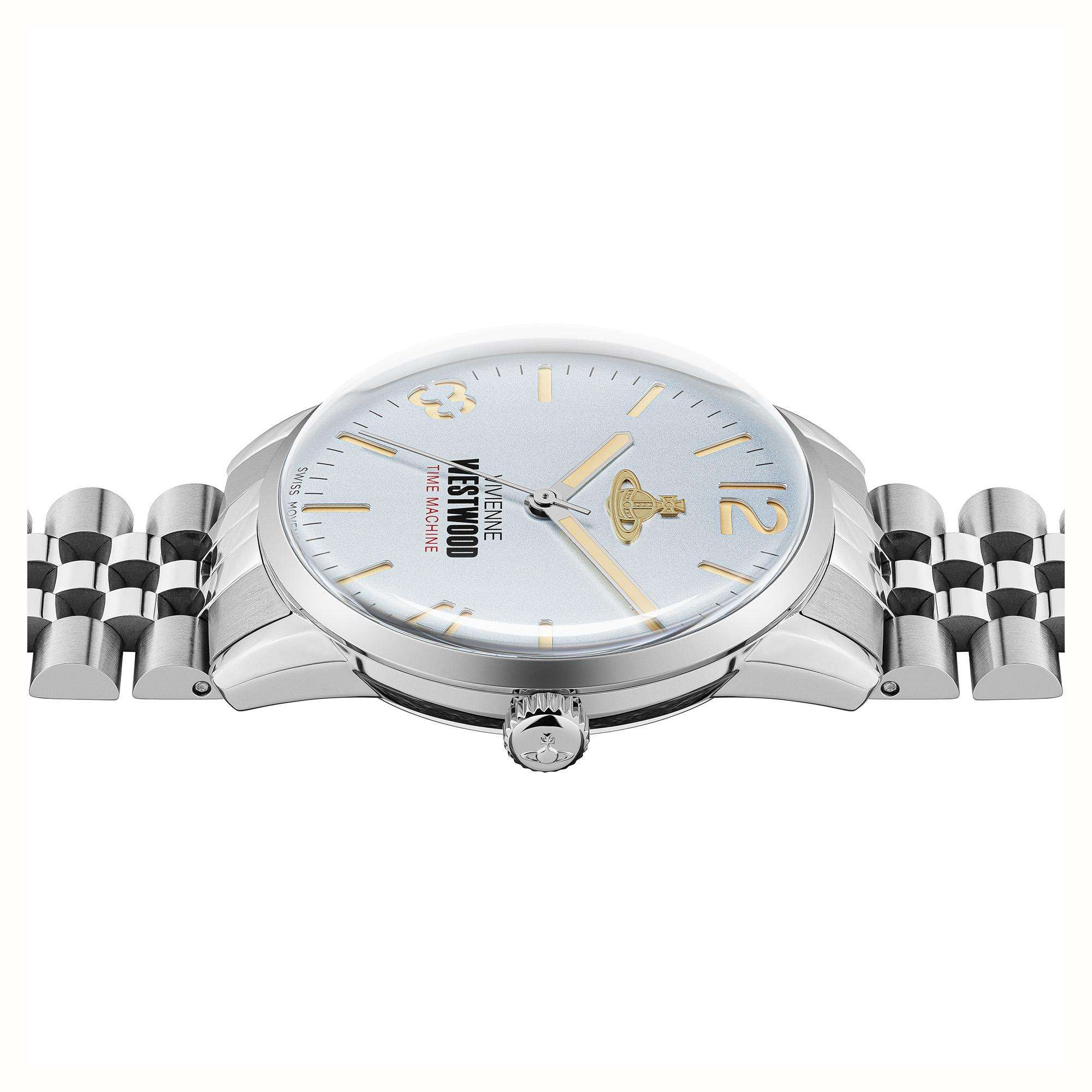 Vivienne Westwood Cadogan Blue Dial Steel Strap Unisex Watch VV276LBLSL - Image 4